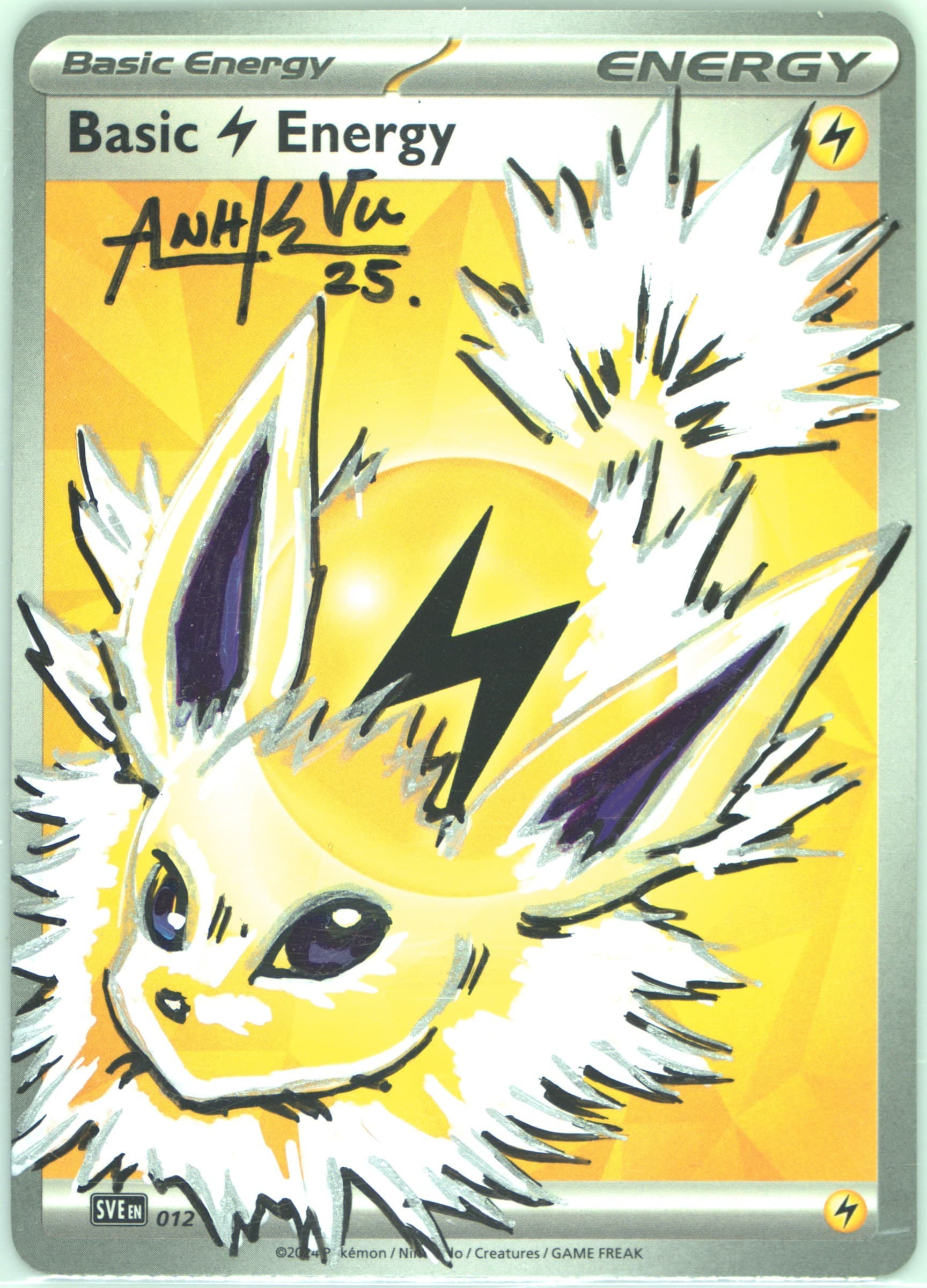 Basic Lightning Energy (012) 2024 Pokemon Sve EN-Basic Energies