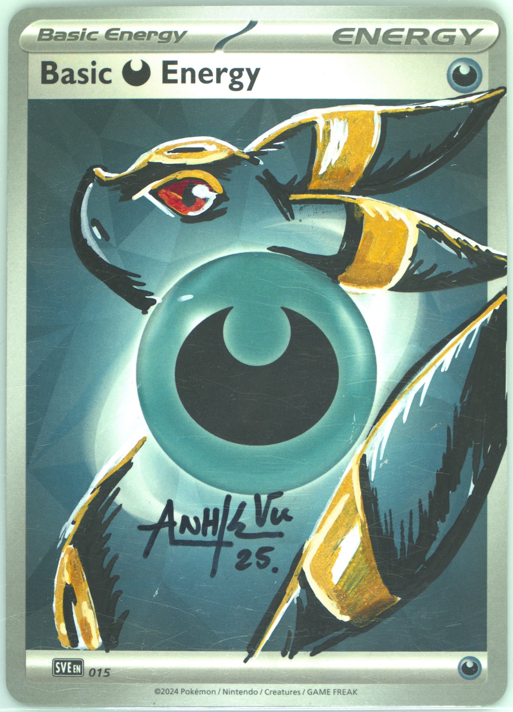 Basic Darkness Energy (015) 2024 Pokemon Sve EN-Basic Energies