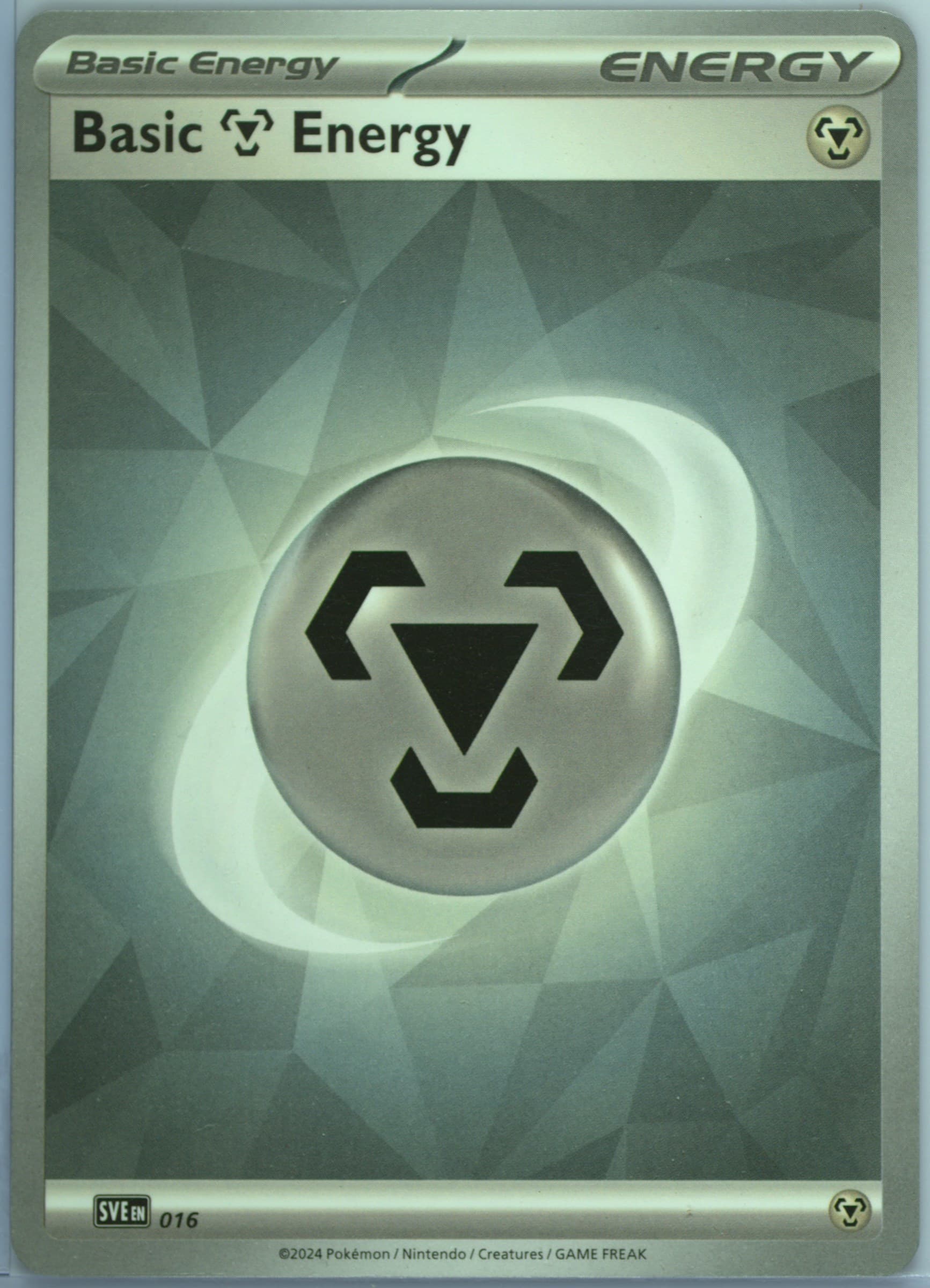 Basic Metal Energy (016) 2024 Pokemon Sve EN-Basic Energies
