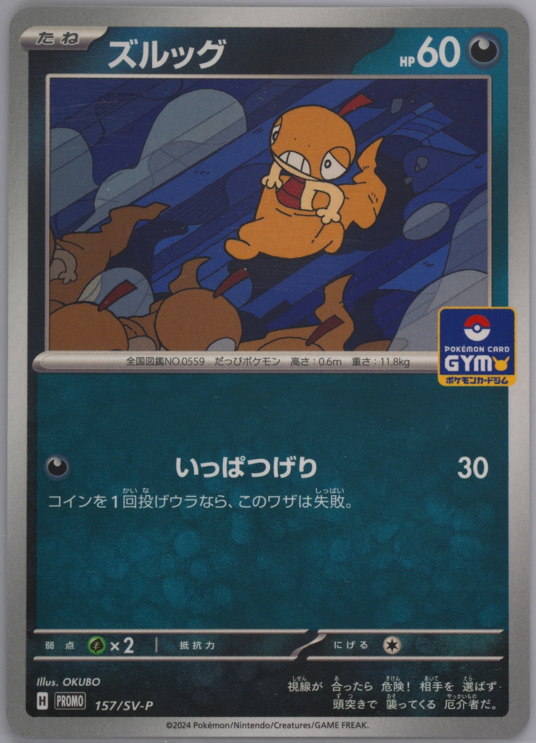 Scraggy Gym Promo Pack 6 (157) 2024 Pokemon Japanese SV-P Promo