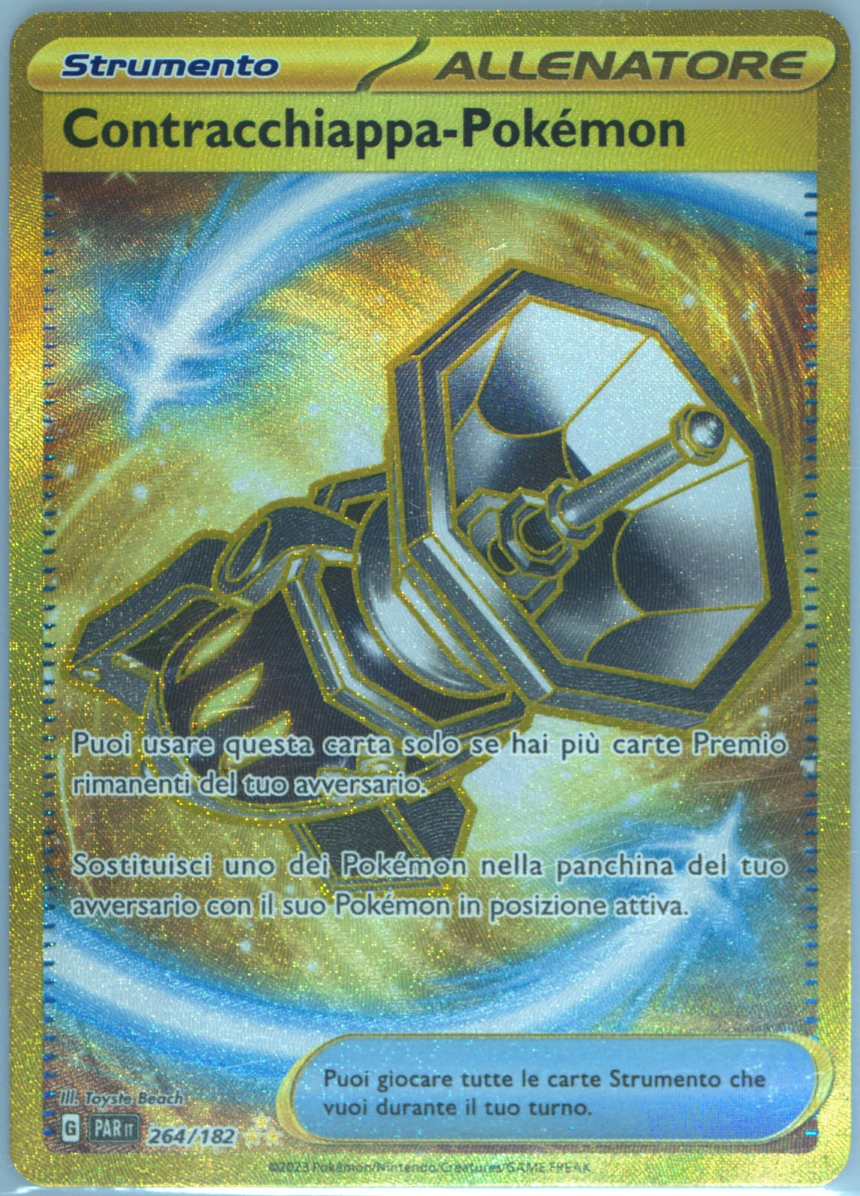 Counter Catcher Hyper Rare (264) 2023 Pokemon Italian Par It-Paradox Rift