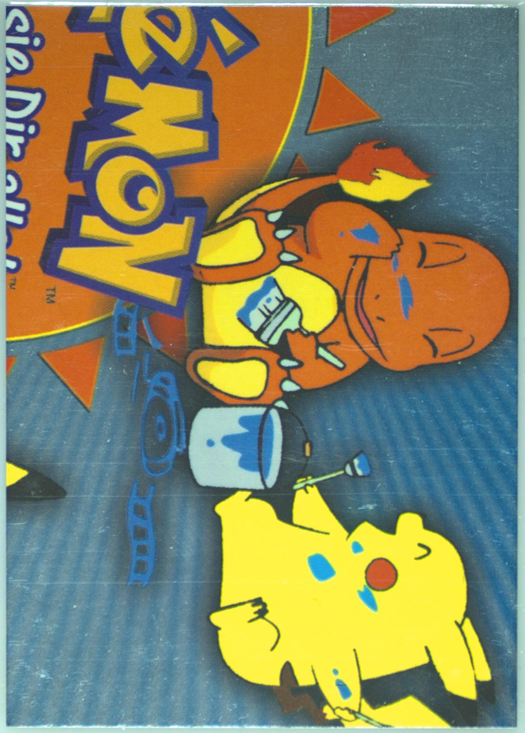 Puzzle Card 2 Foil-German (P02) 2001 Topps Pokemon Johto Series 3 Puzzle Cards