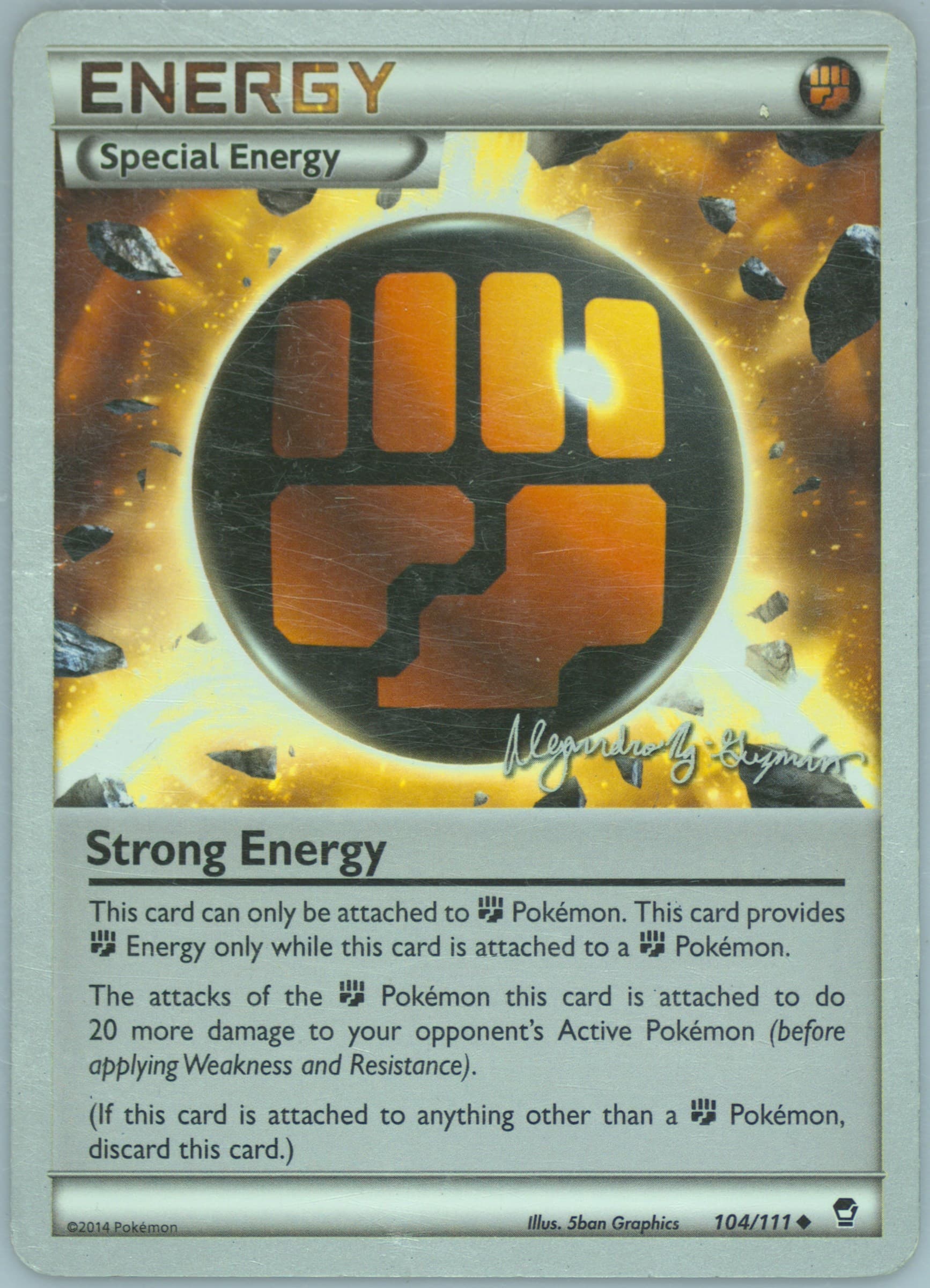 Strong Energy Primal Groudon (104) 2015 Pokemon World Championships Promo