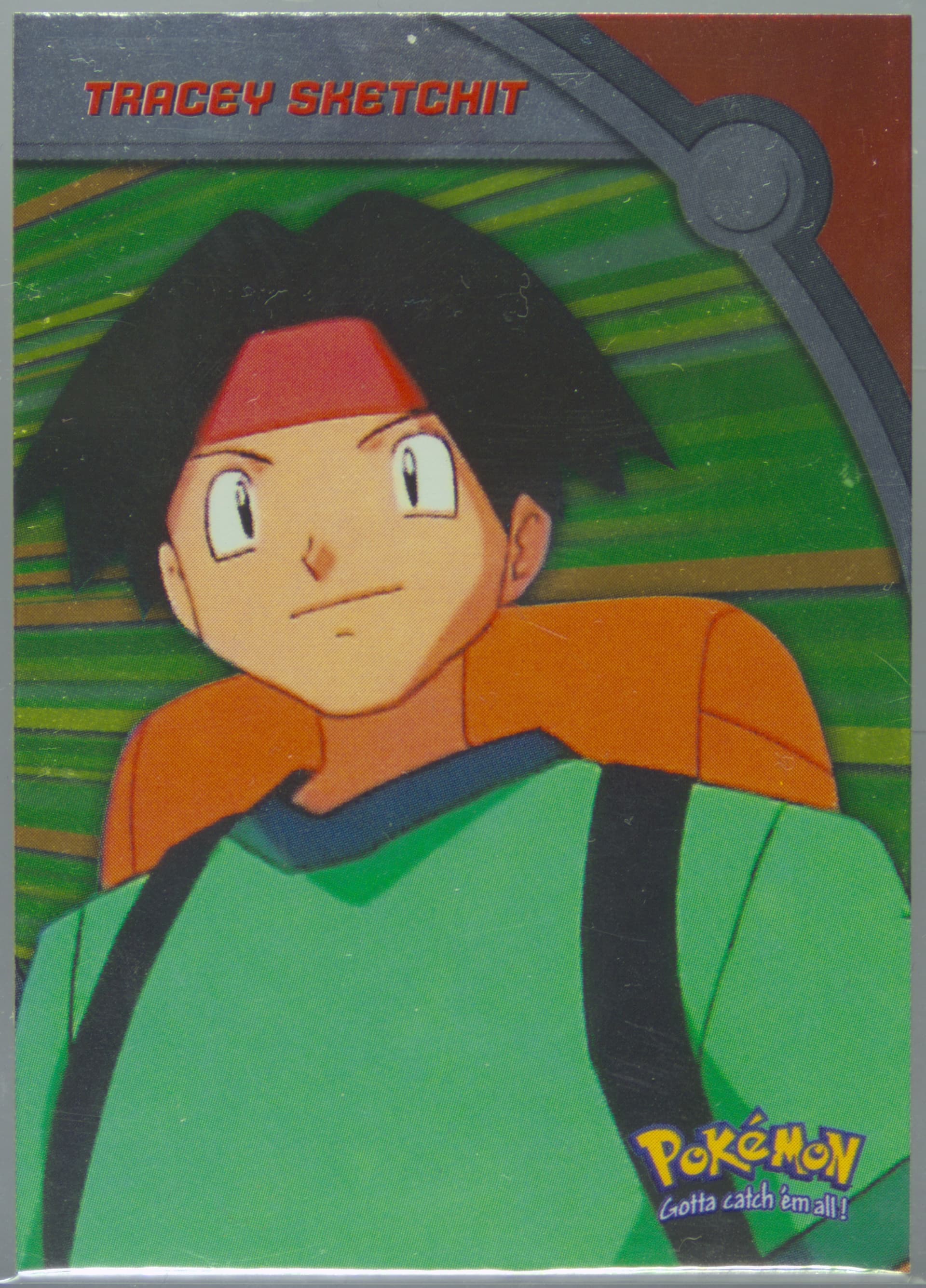 Tracey Sketchit Foil (HV7) 2001 Topps Pokemon Johto Series 3 Heroes & Villains