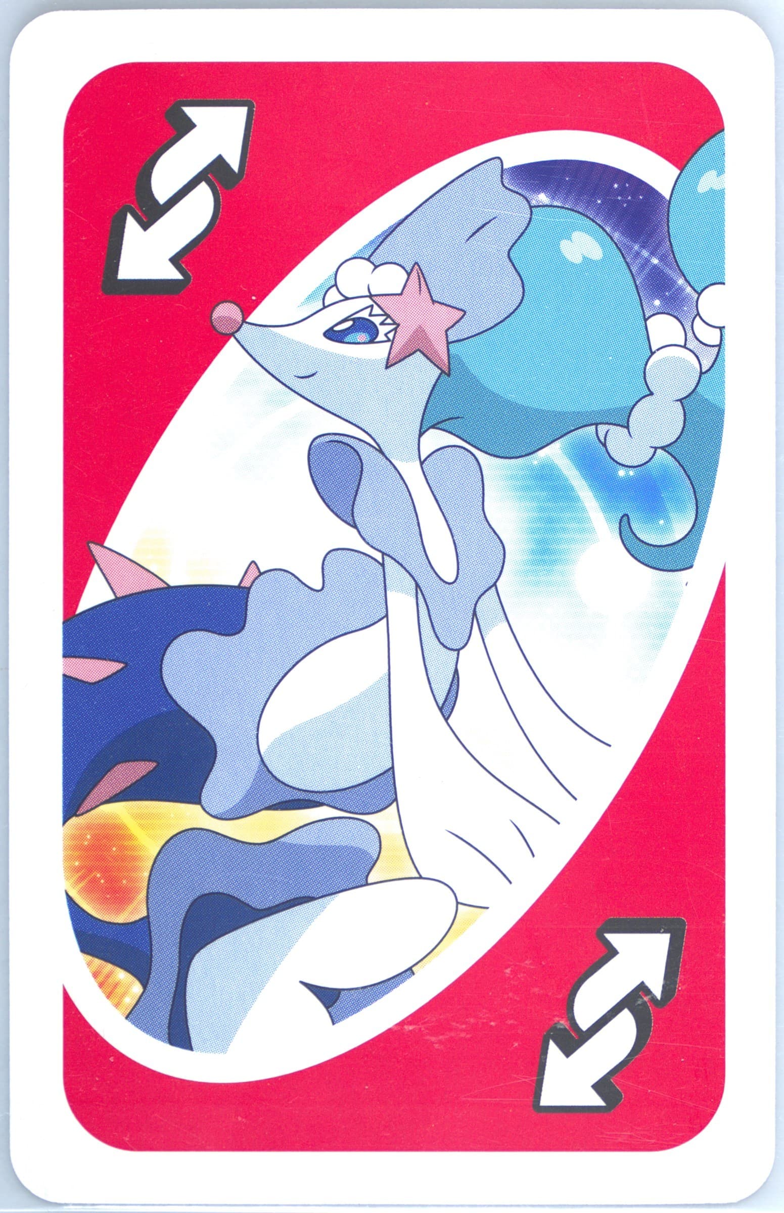 Primarina Japanese Back-Red-Reverse 2017 Uno Pokemon Sun & Moon