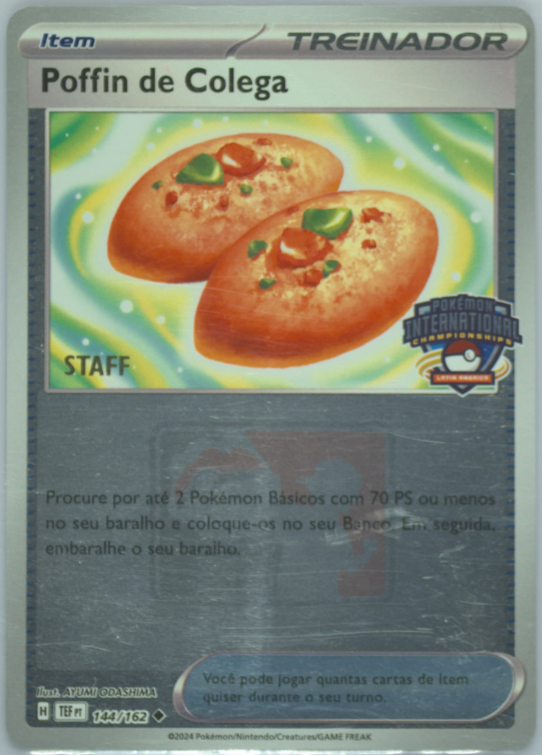 Buddy-Buddy Poffin Staff (144) 2024 Pokemon 2025 Latin America International Championships