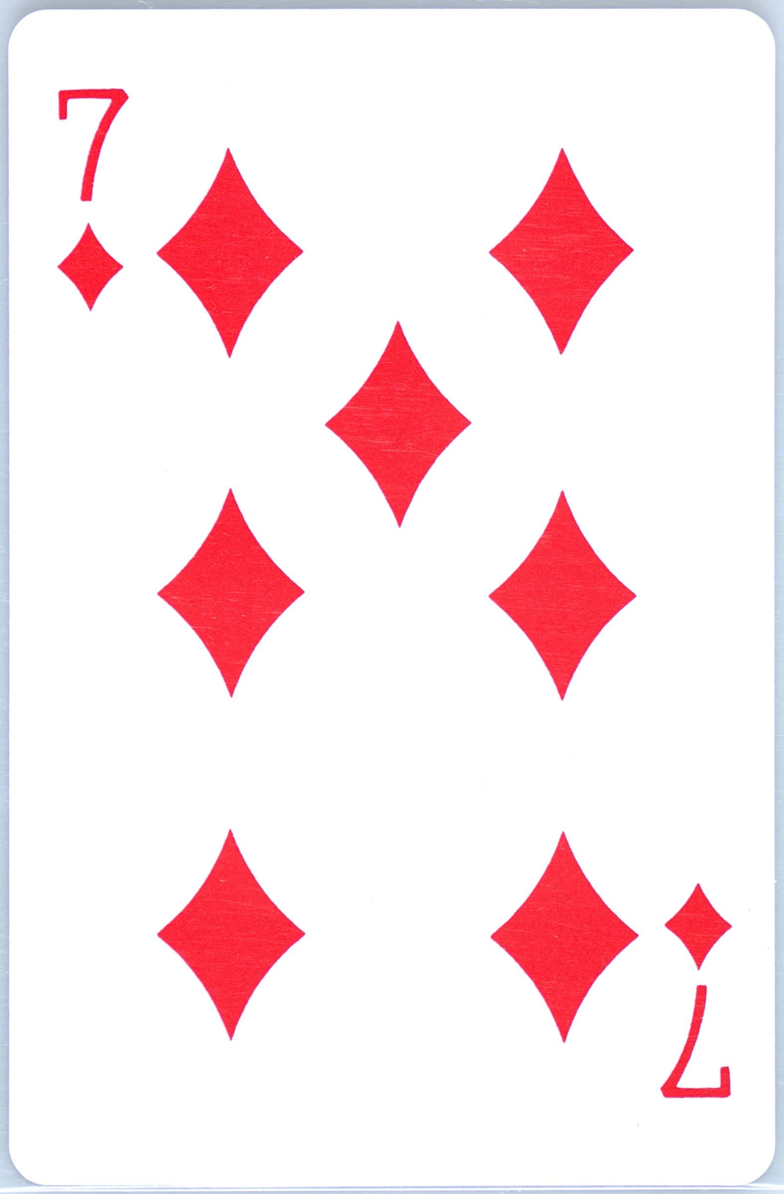 7 of Diamonds 2013 Pokemon Center Nagoya Playing Cards