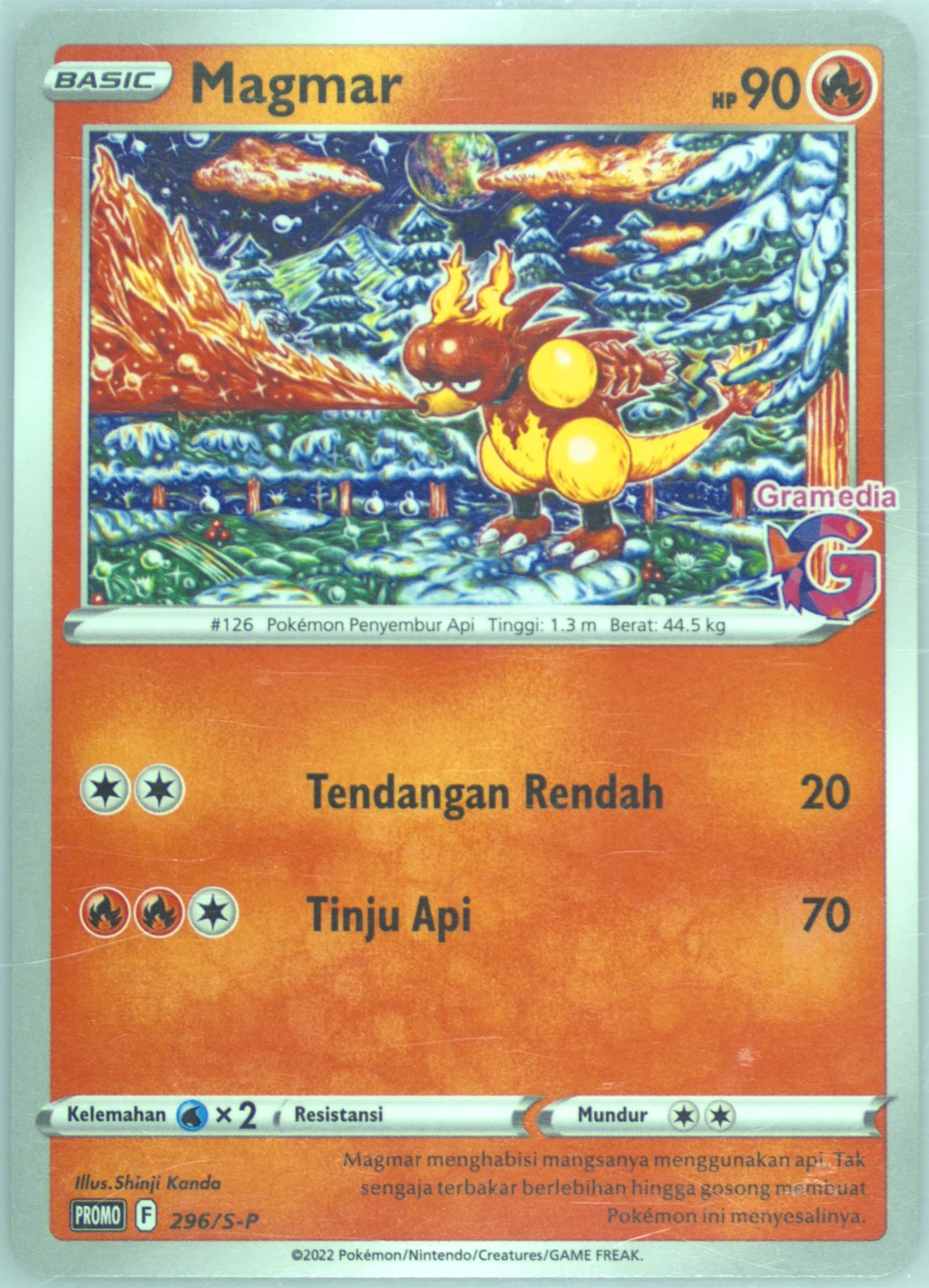 Magmar Gramedia Promo Purchase Campaign (296) 2022 Pokemon Indonesian S Promo