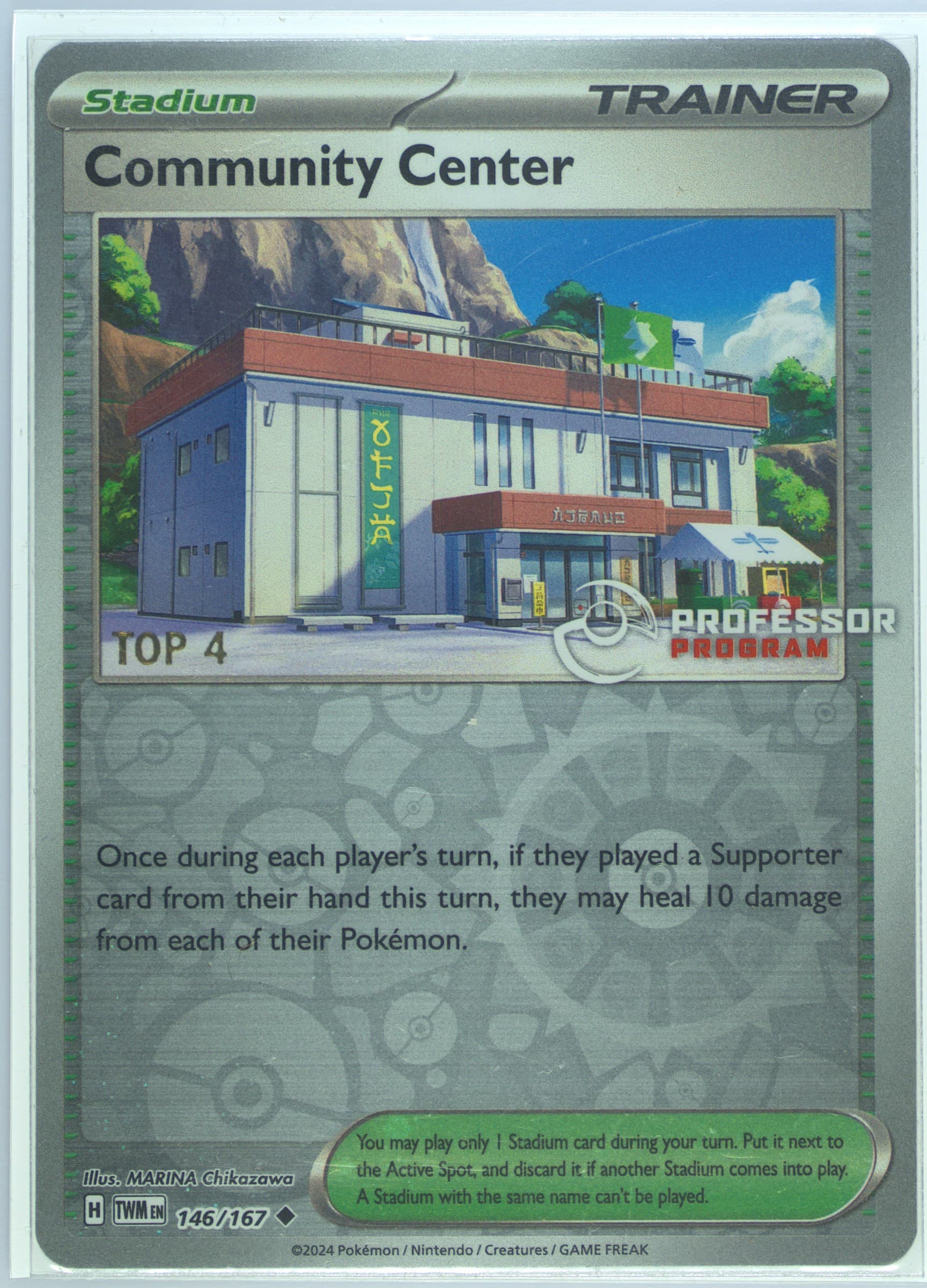 Community Center Professor Program-Top 4 (146) 2024 Pokemon Twm EN-Twilight Masquerade