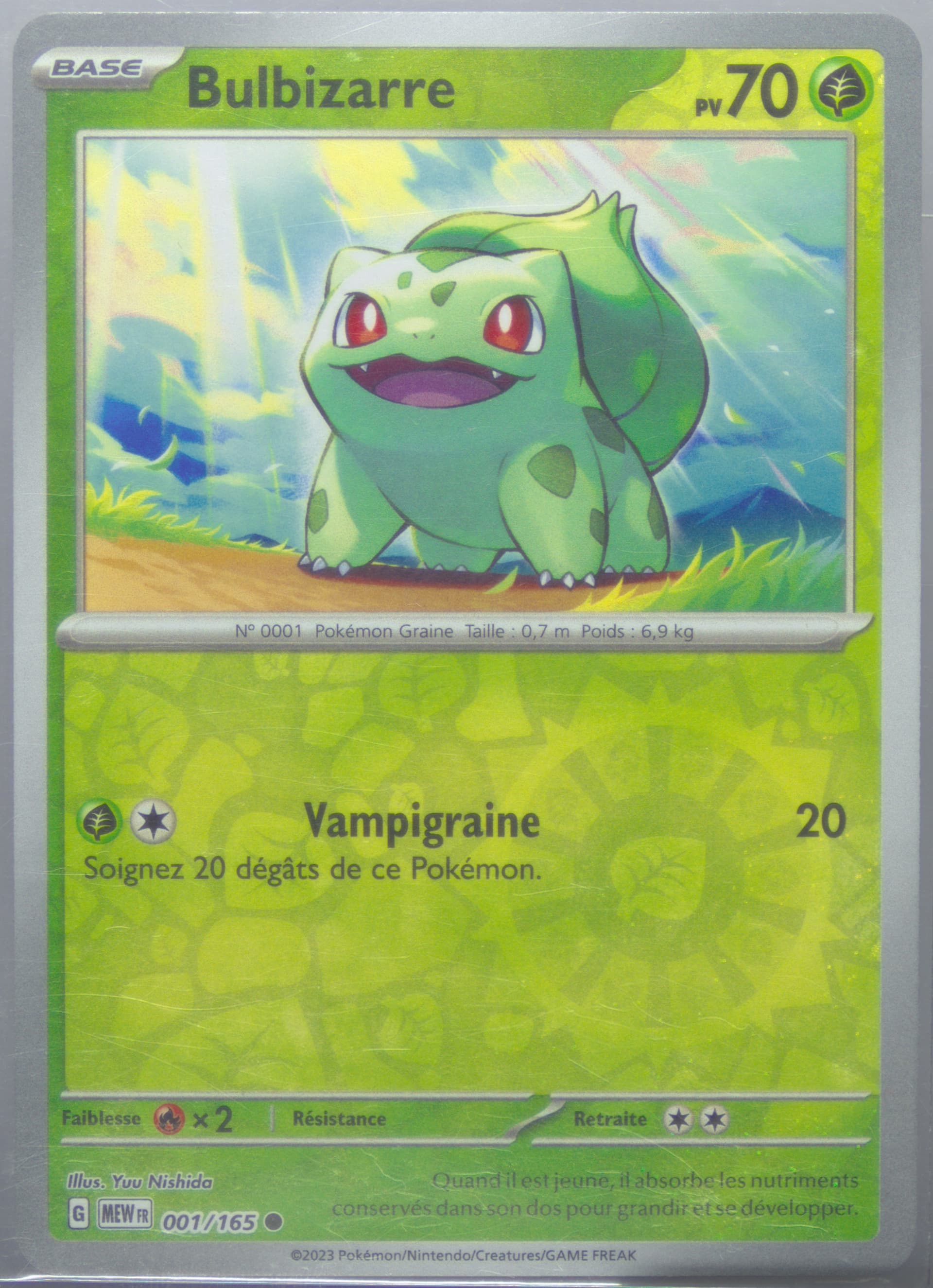 Bulbasaur 151 5-Pack Mini Tin (001) 2024 Pokemon Mew FR-151