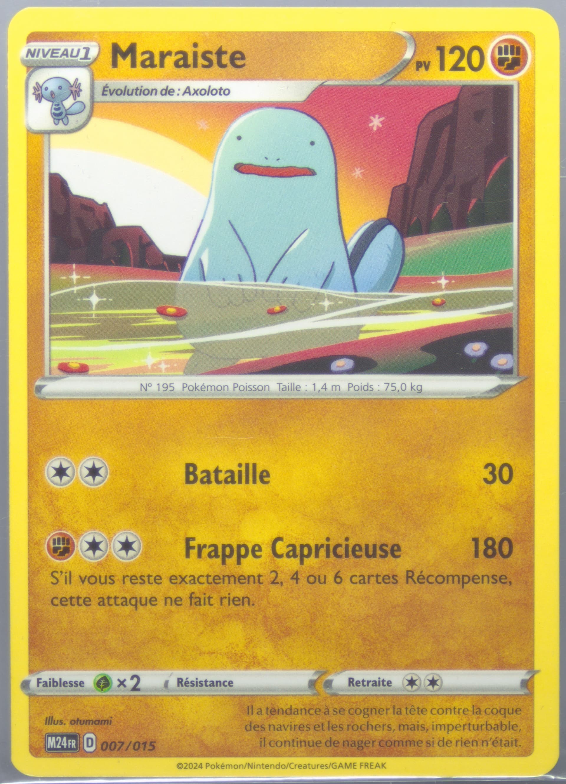 Quagsire (007) 2024 Pokemon M24 FR-Mcdonald's Collection