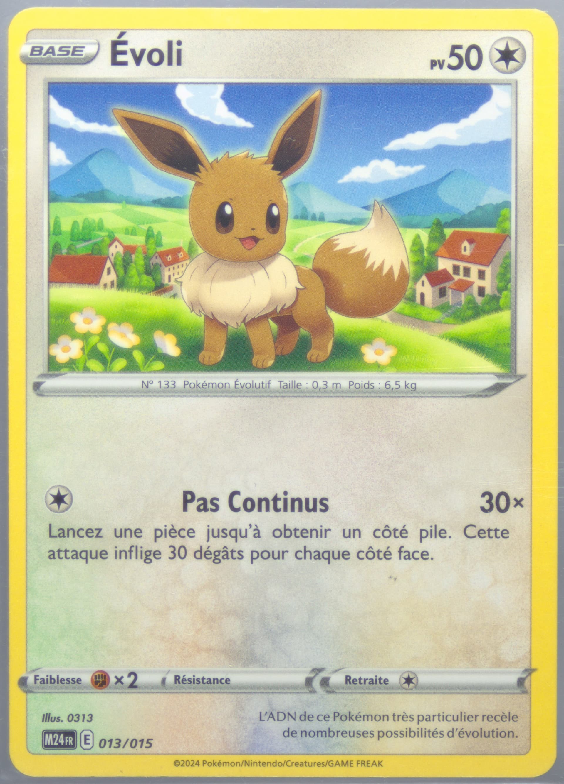 Eevee (013) 2024 Pokemon M24 FR-Mcdonald's Collection