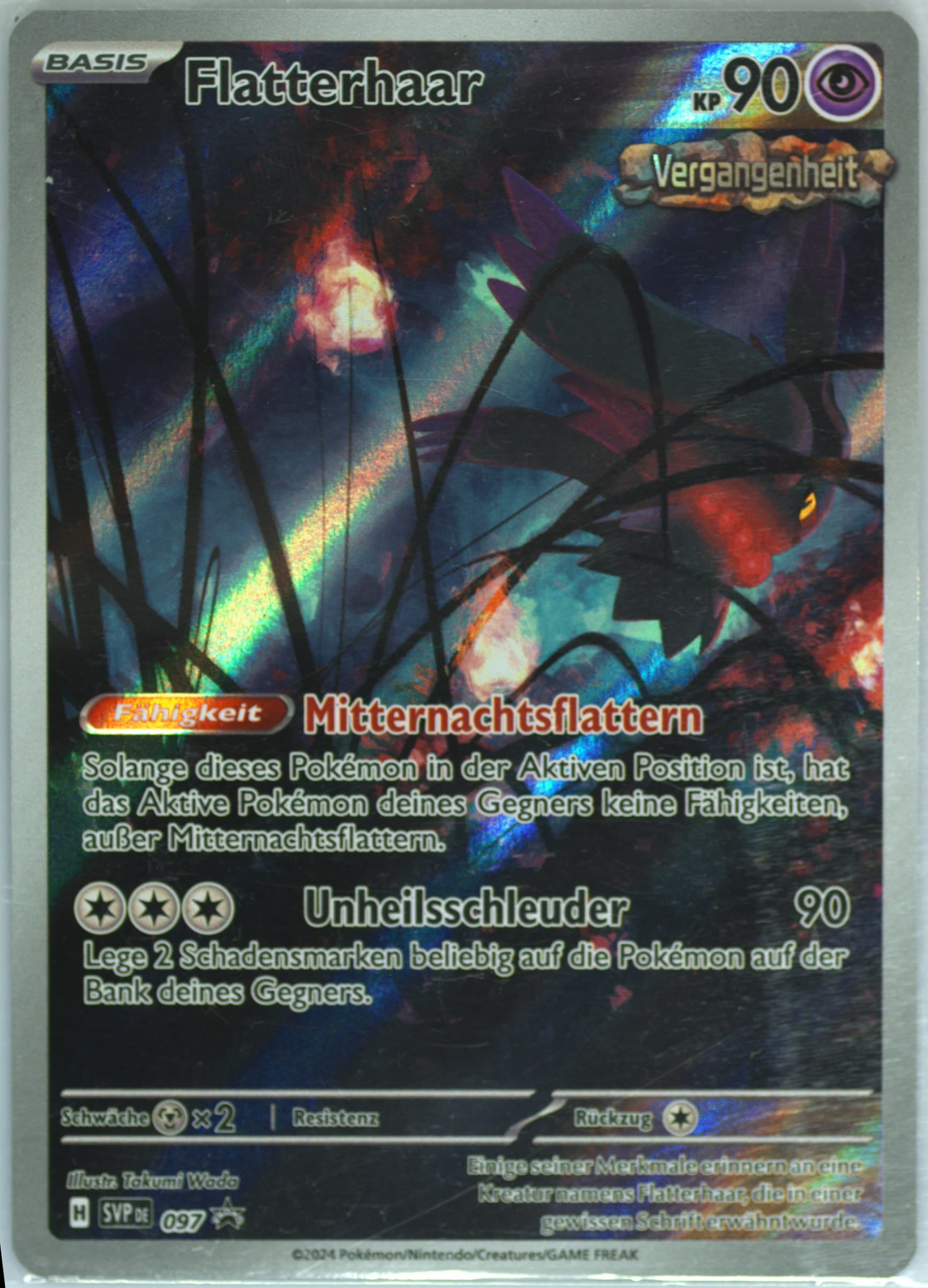 Flutter Mane Temporal Forces Elite Trainer Box-Walking Wake (097) 2023 Pokemon German Svp de-SV Black Star Promo