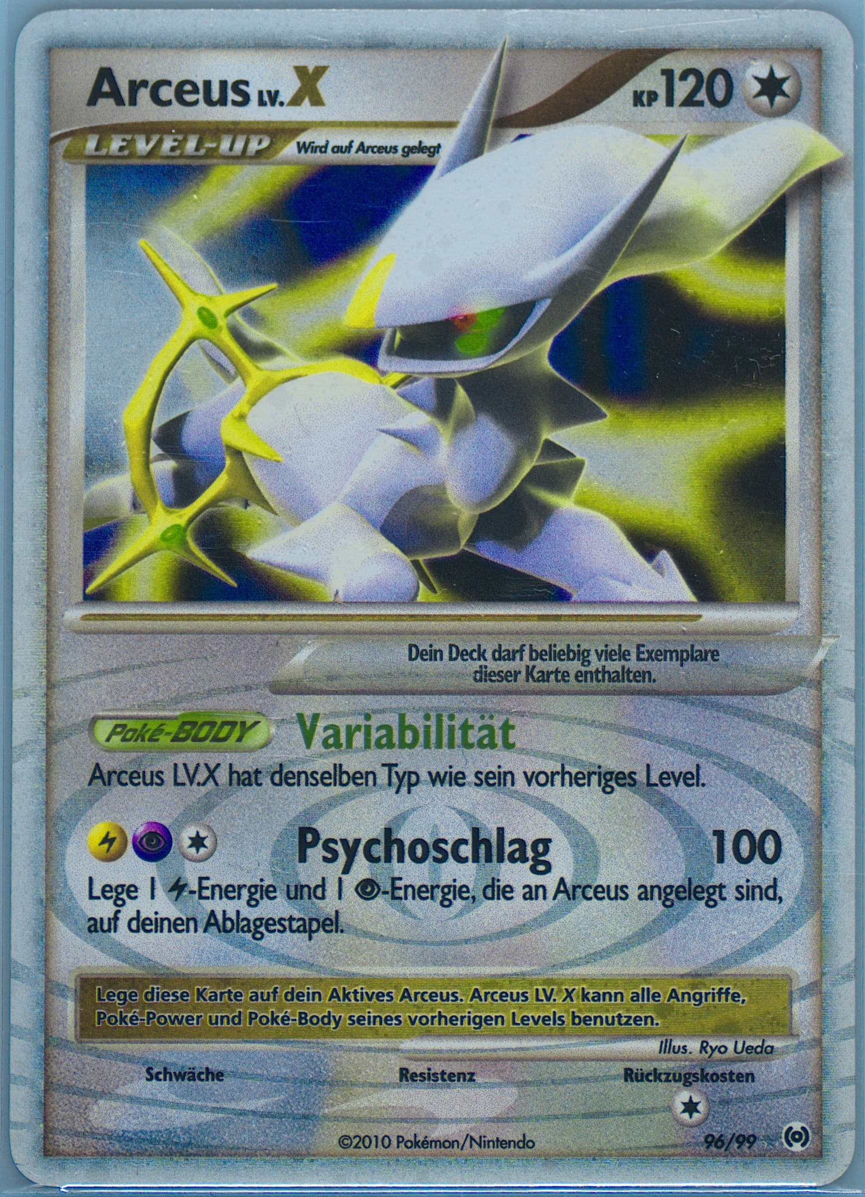 Arceus LV.X-Holo (96) 2010 Pokemon Platinum Arceus German