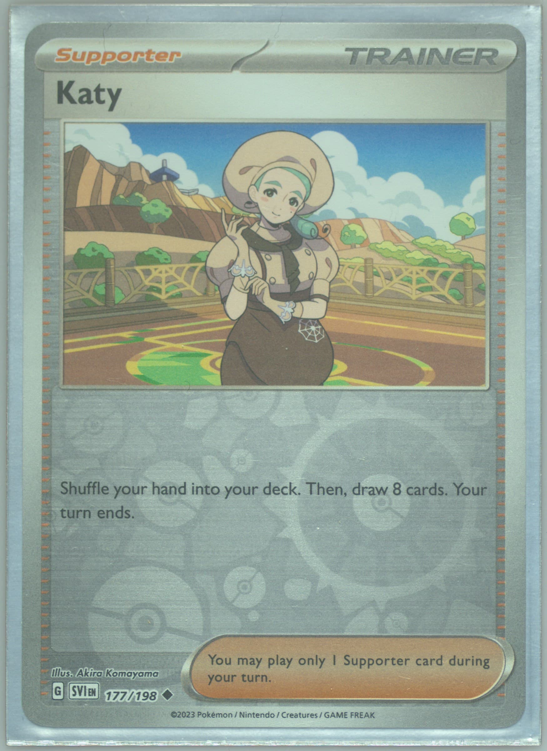 Katy Reverse Holo (177) 2023 Pokemon Svi EN-Scarlet & Violet