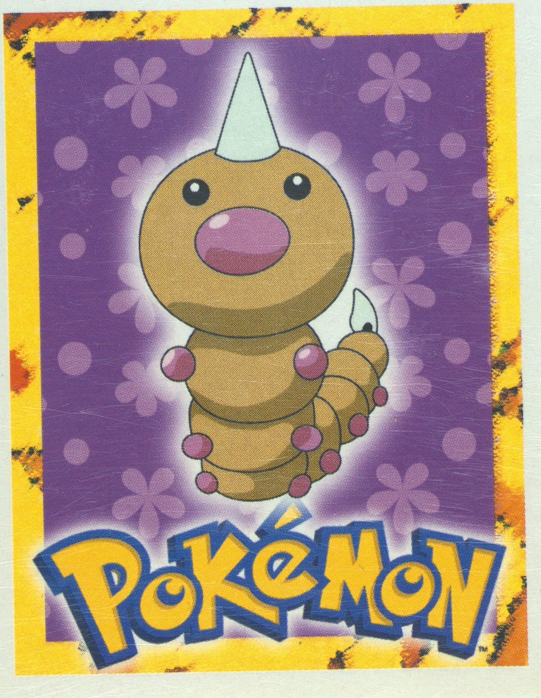 Weedle (13) 1999 Merlin Pokemon