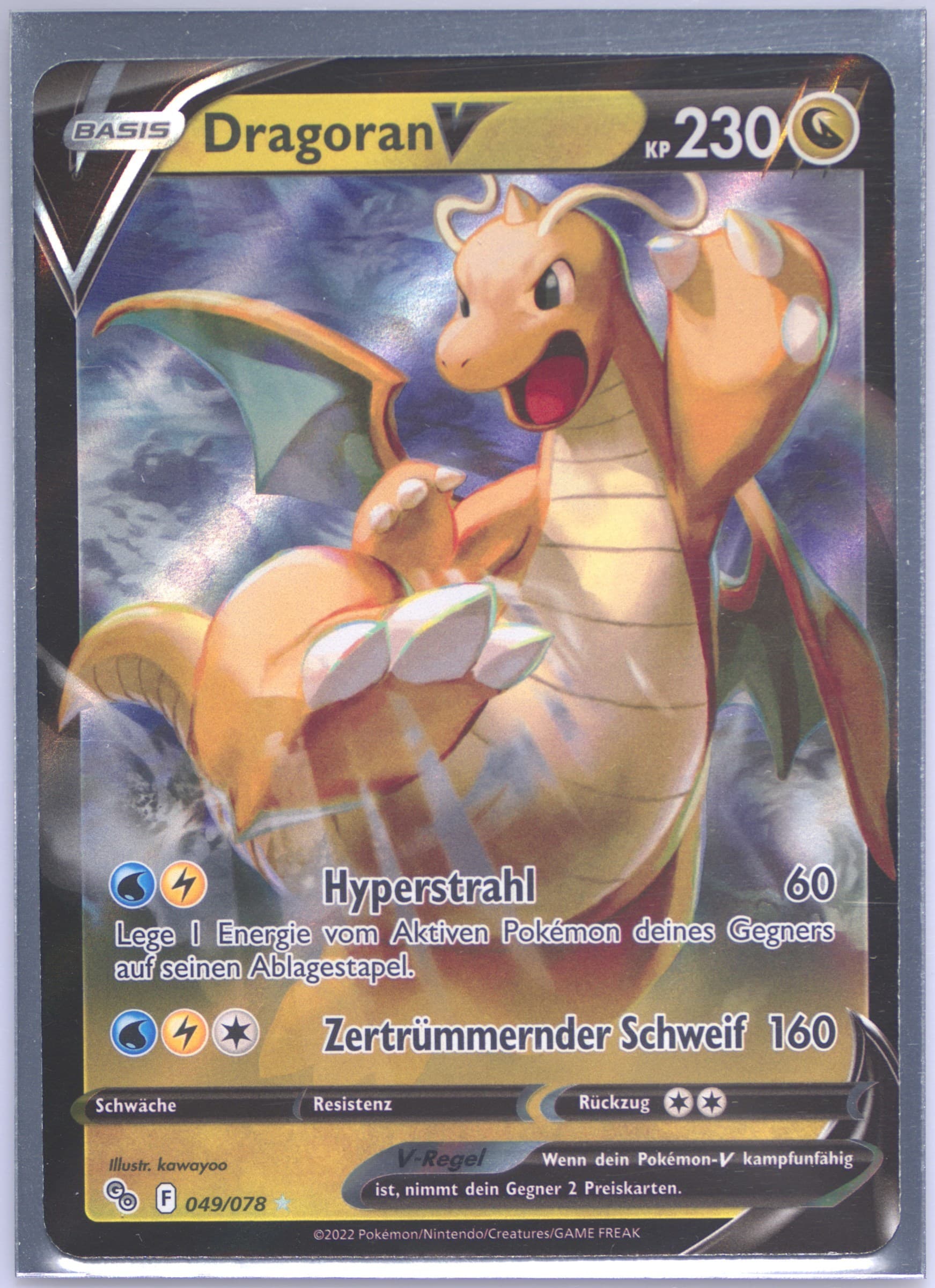 Dragoran V German (049) 2022 Pokemon Go