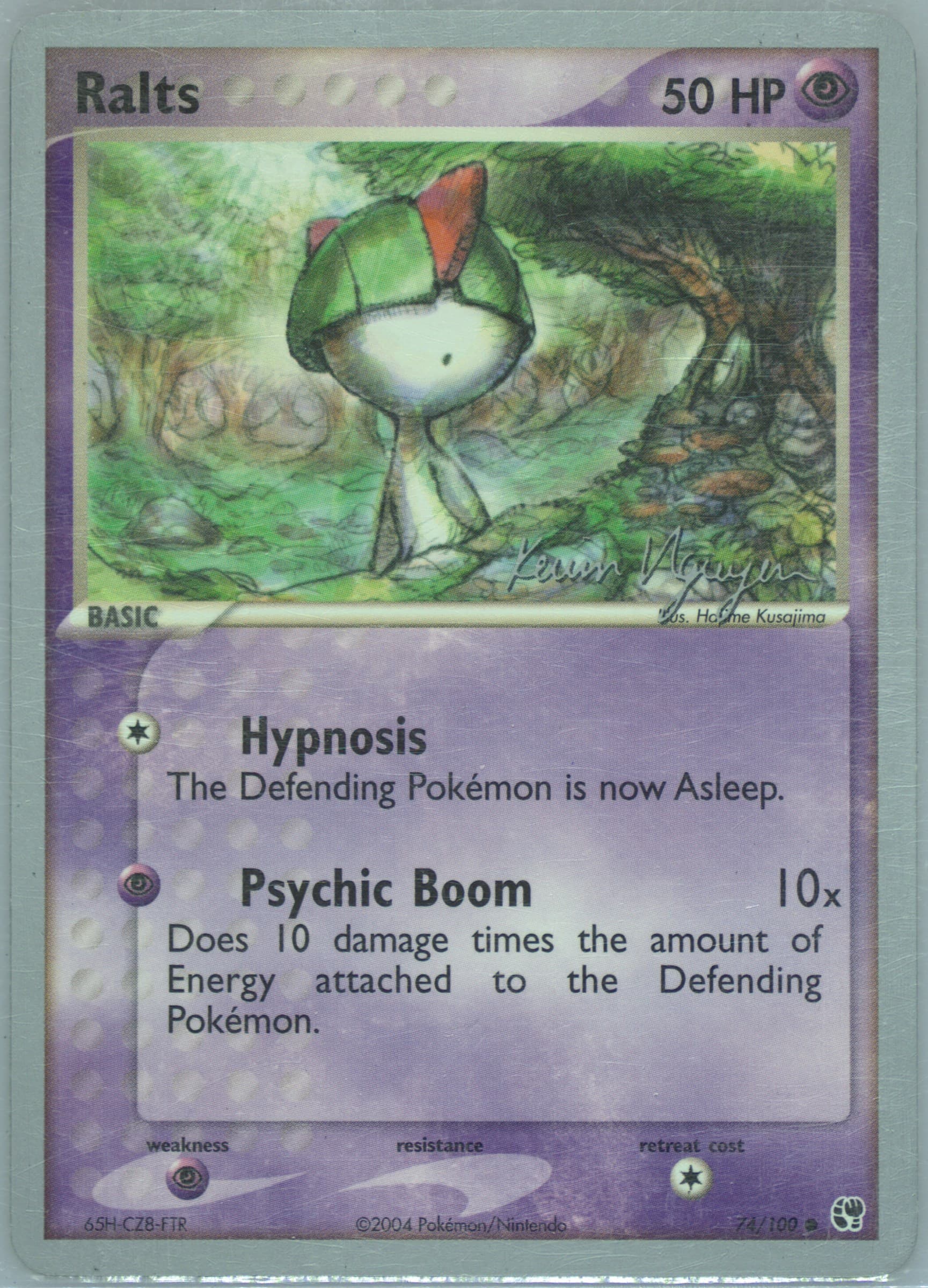 Ralts Team Rushdown (74) 2004 Pokemon World Championships Promo