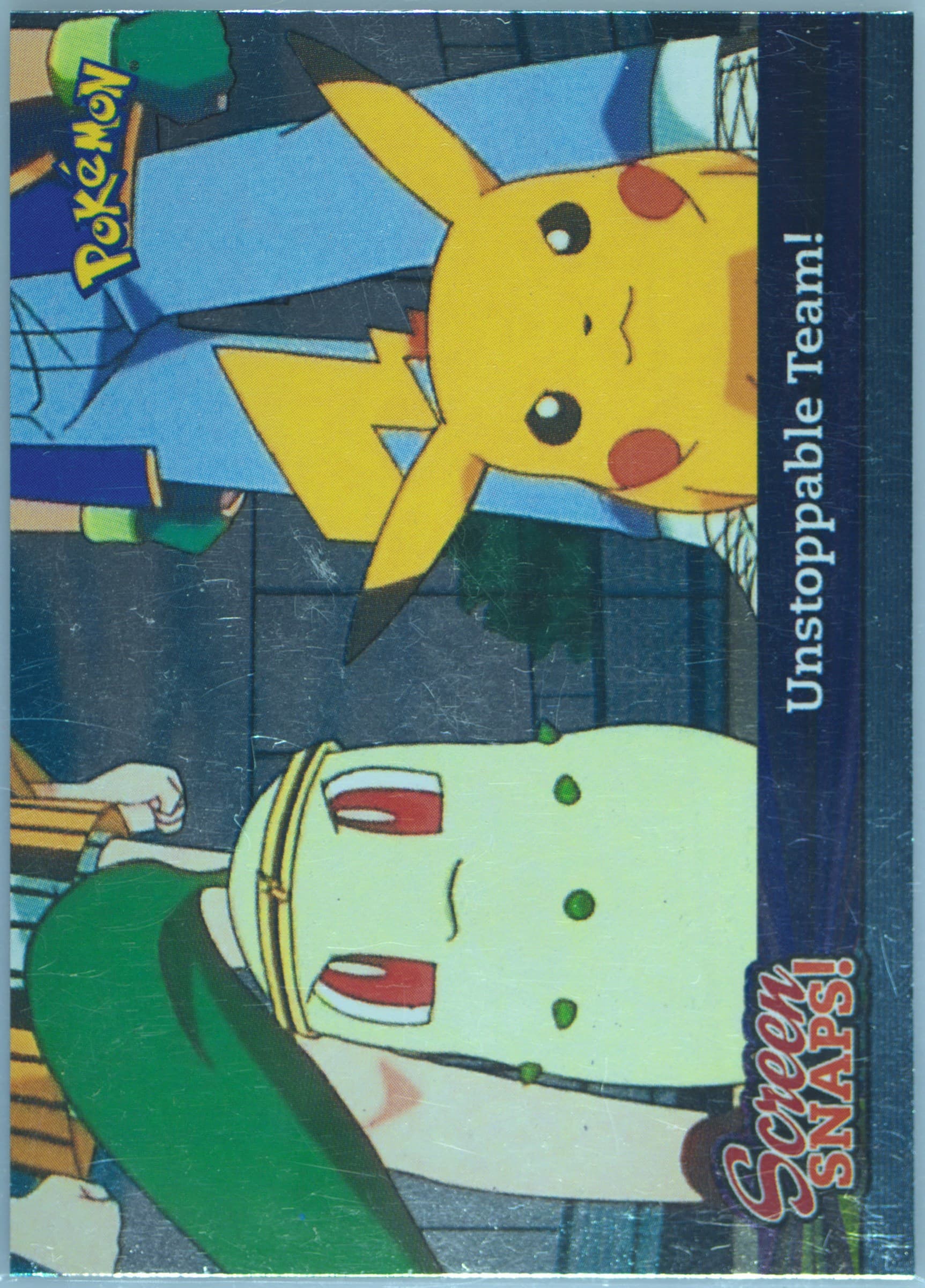 Unstoppable Team! Foil (5) 2001 Topps Pokemon Johto Series 3 Screen Snaps!