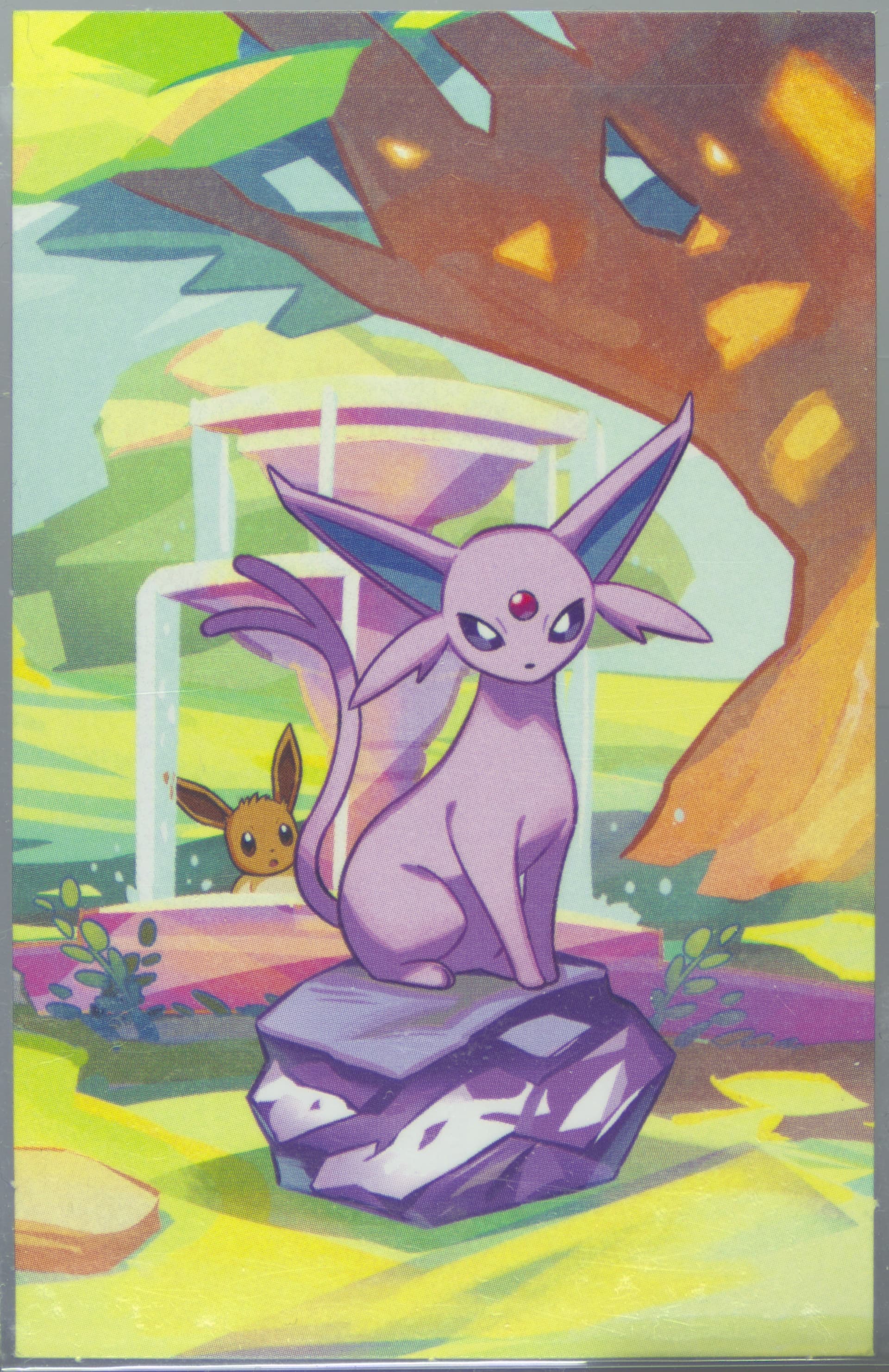 Espeon 2025 Pokemon Prismatic Evolutions Mini Tins