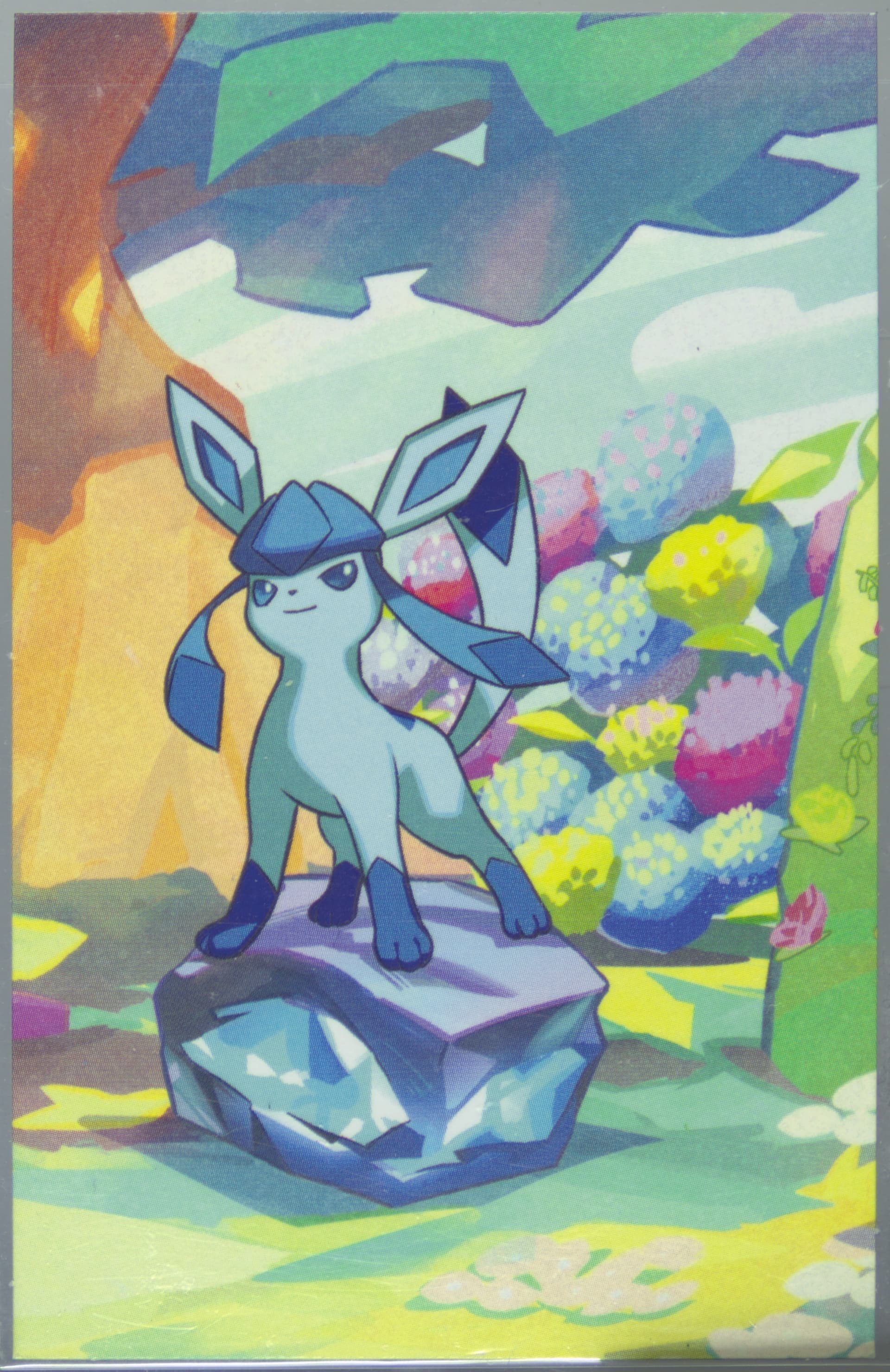 Glaceon 2025 Pokemon Prismatic Evolutions Mini Tins