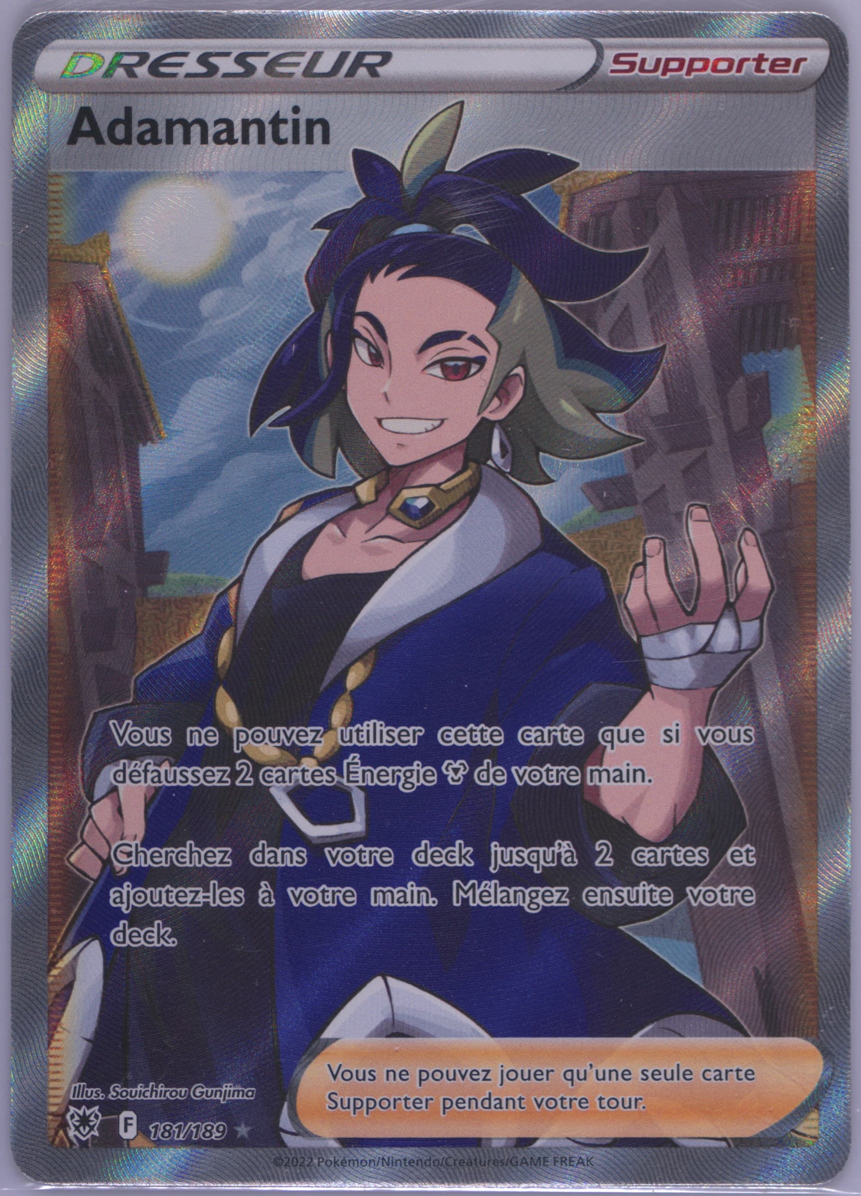 Full Art/Adamantin French (181) 2022 Pokemon Sword & Shield Astral Radiance