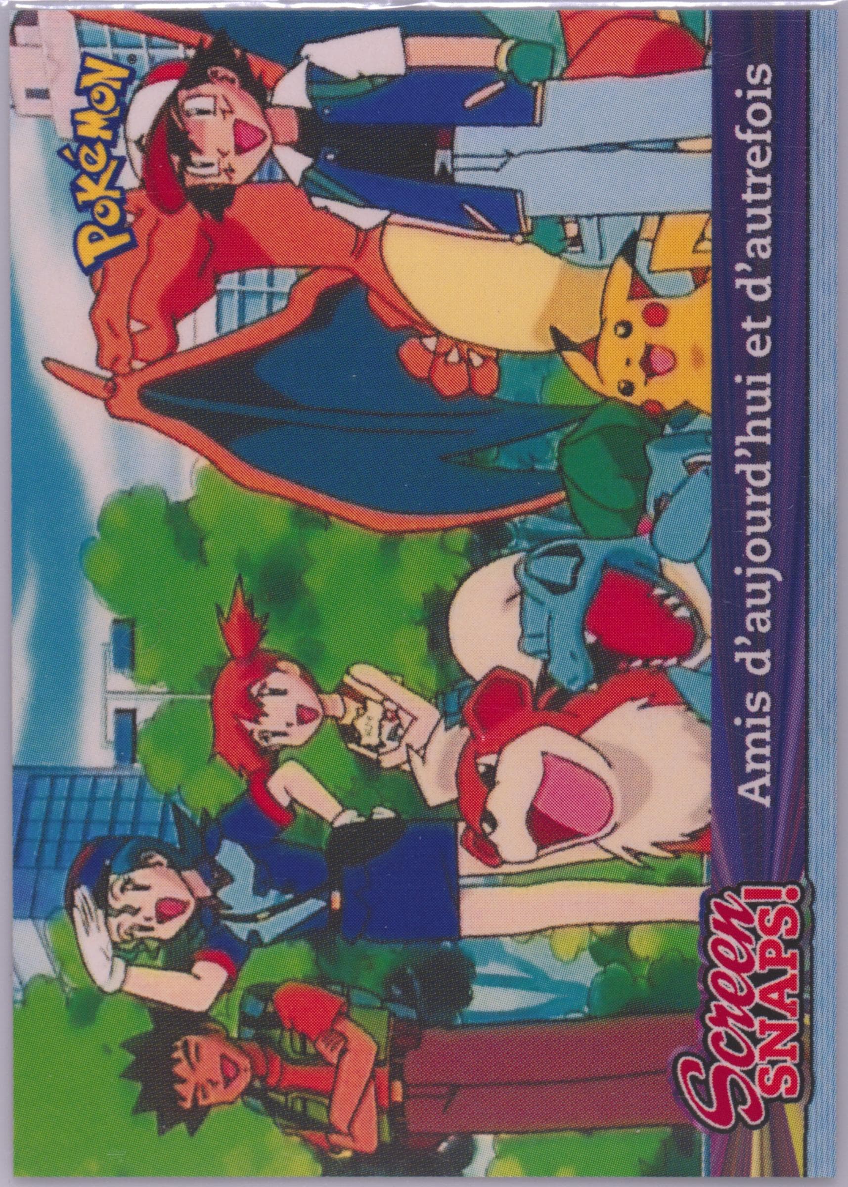 Old Friends and New French (2) 2001 Topps Pokemon Johto Series 3 Screen Snaps!