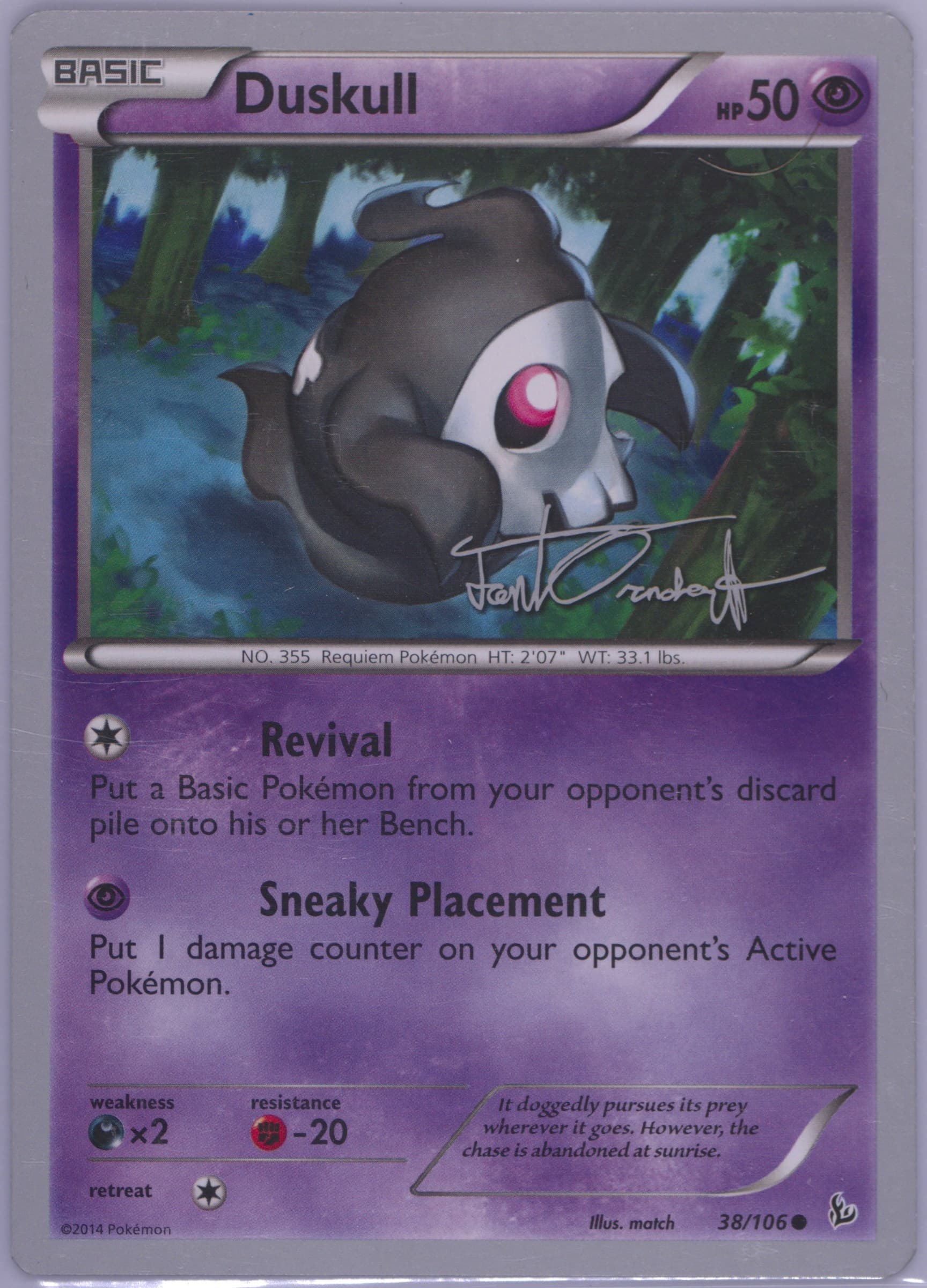 Duskull Trevgor (38) 2014 Pokemon World Championships Promo