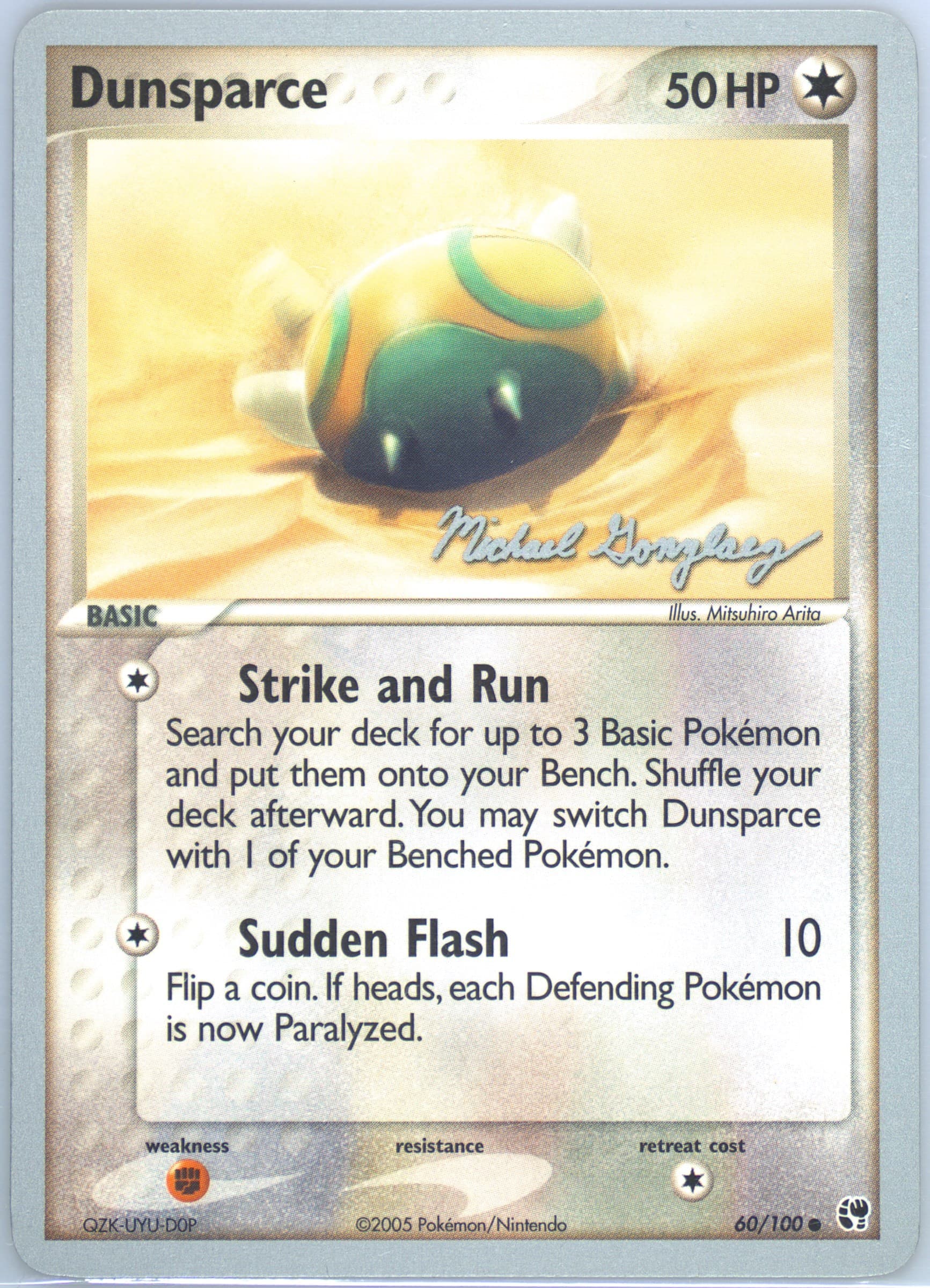 Dunsparce King of the West (60) 2005 Pokemon World Championships Promo