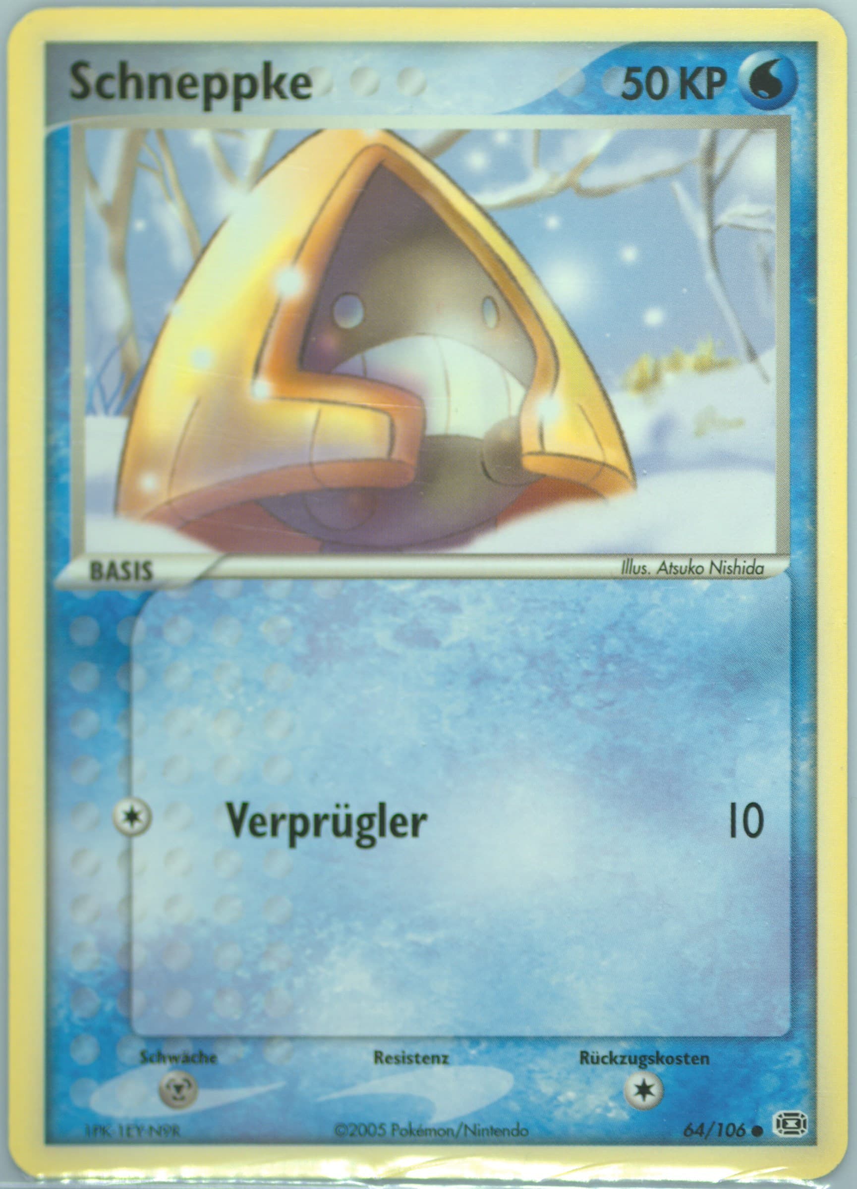 Schneppke German (64) 2005 Pokemon EX Emerald