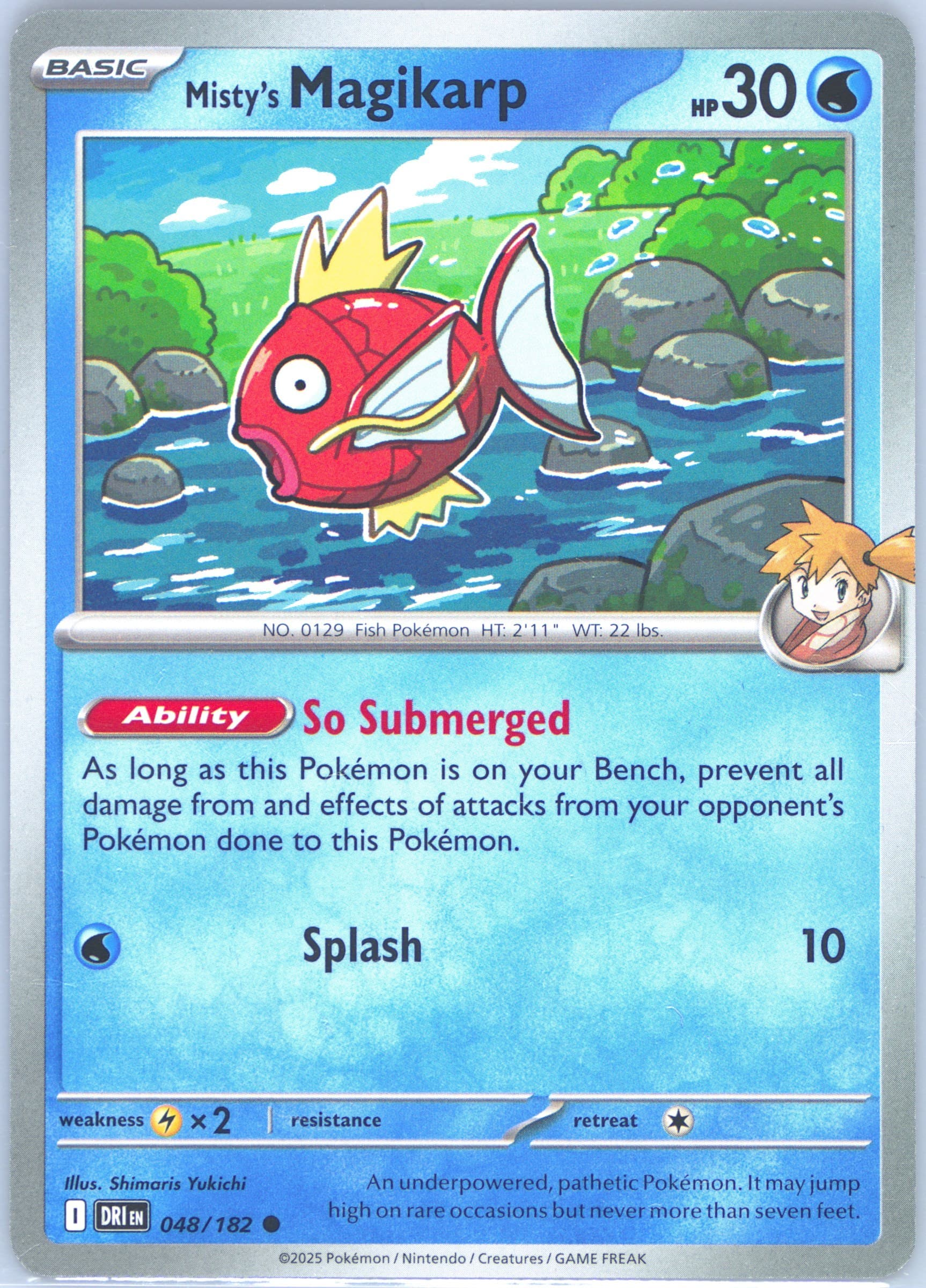 Misty's Magikarp (048) 2025 Pokemon Dri EN-Destined Rivals