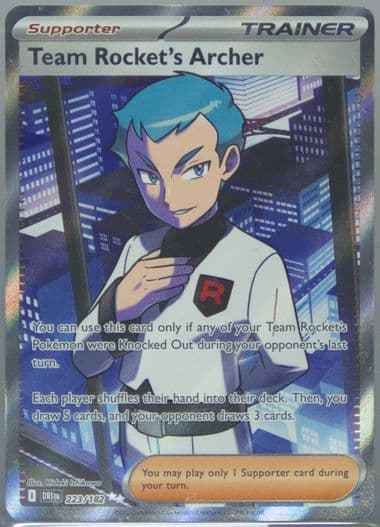Team Rocket's Archer (170) 2025 Pokemon Dri EN-Destined Rivals