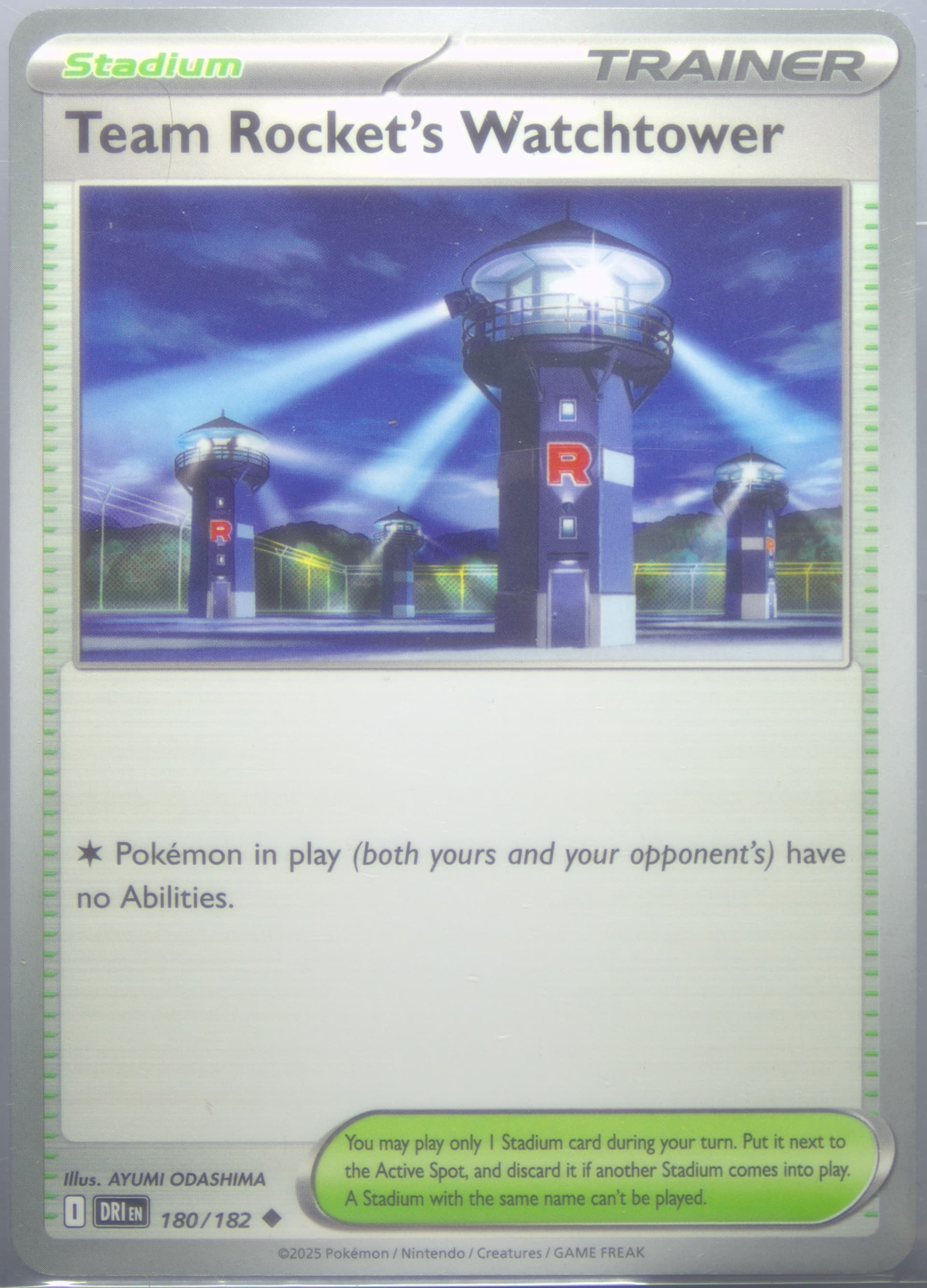 Team Rocket's Watchtower (180) 2025 Pokemon Dri EN-Destined Rivals
