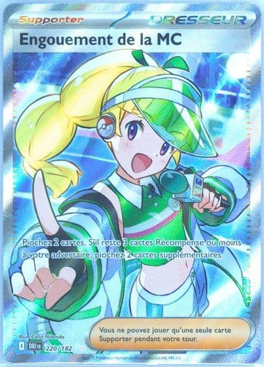 Emcee's Hype Ultra Rare (220) 2025 Pokemon French Dri FR-Destined Rivals
