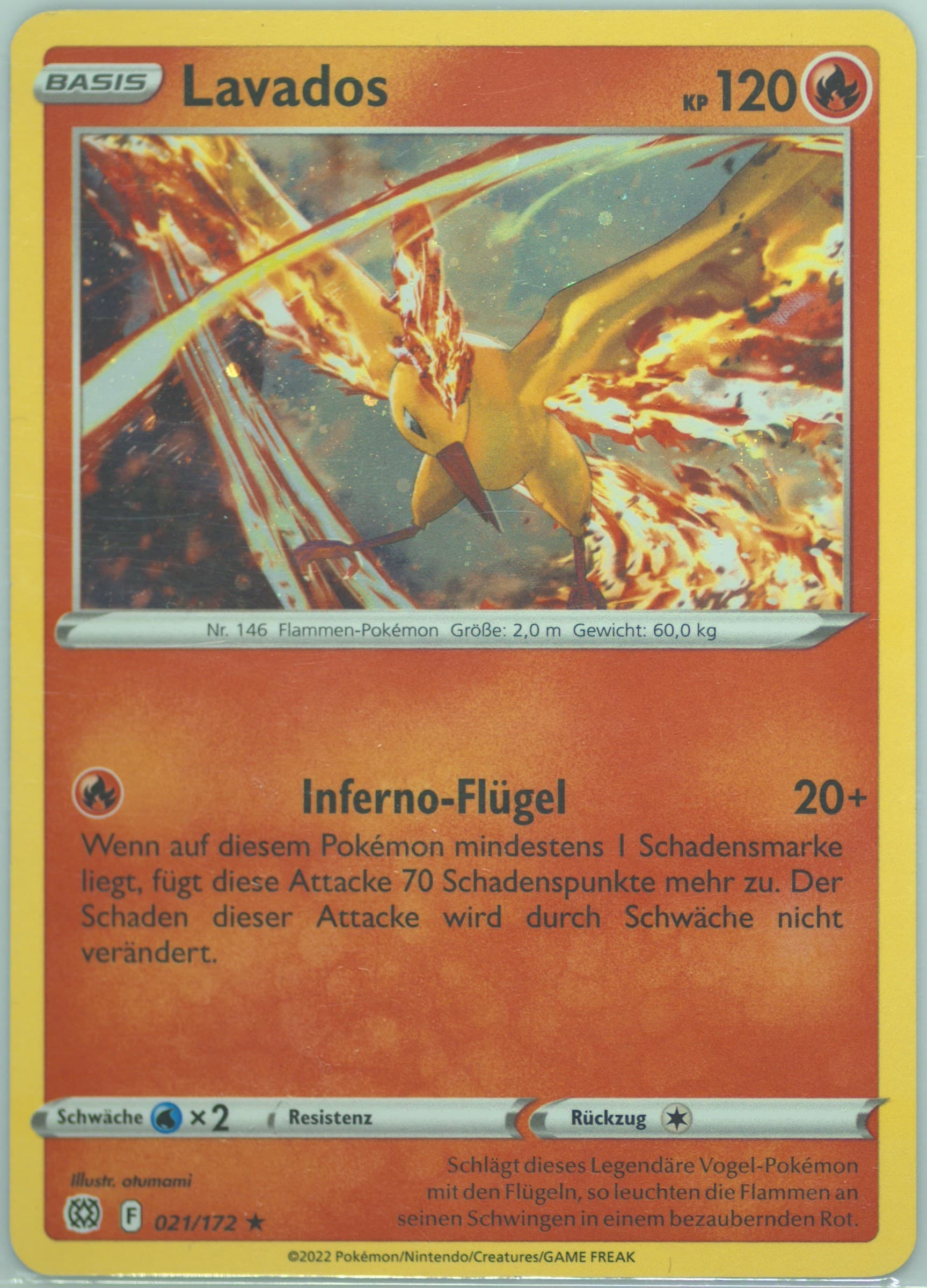 Lavados-Holo German (021) 2022 Pokemon Sword & Shield Brilliant Stars