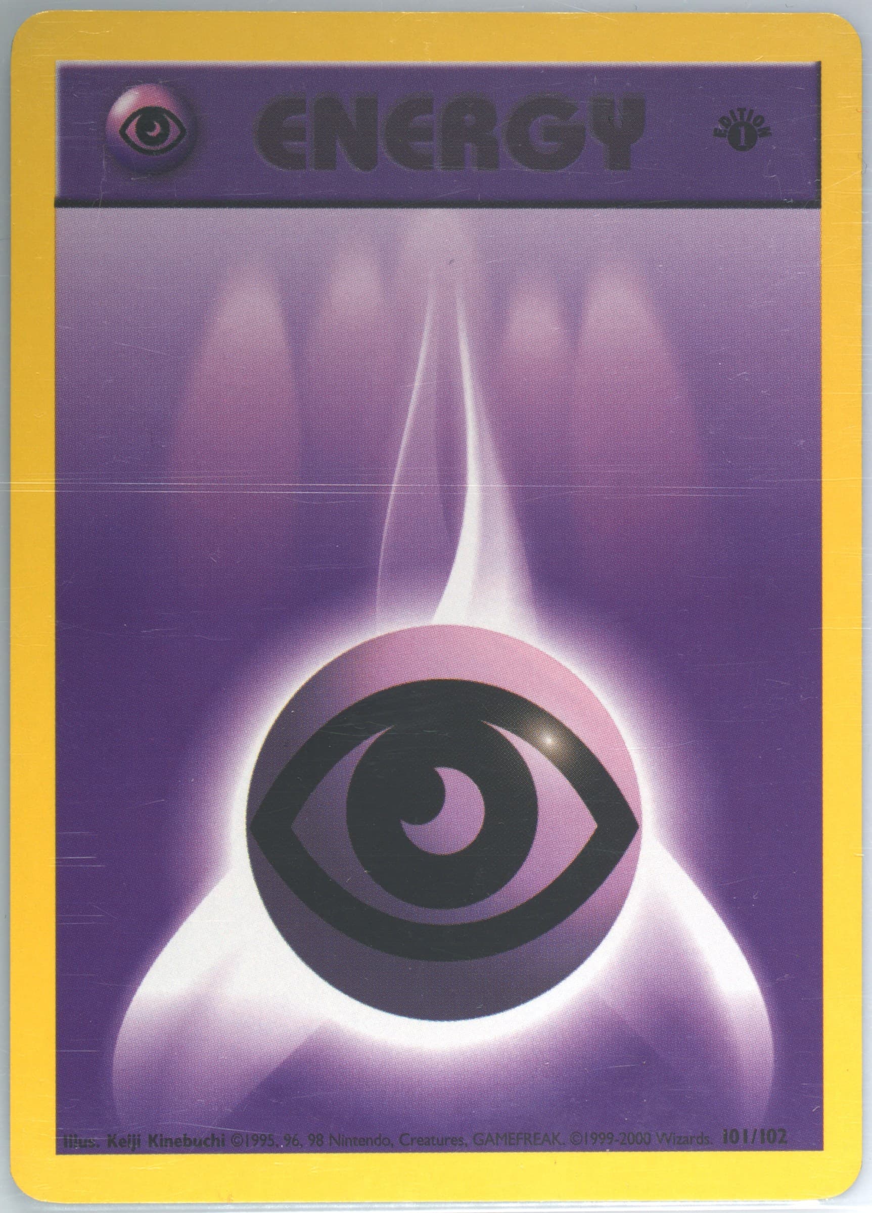 Psychic Energy 1st Edition (101) 2000 Pokemon Game