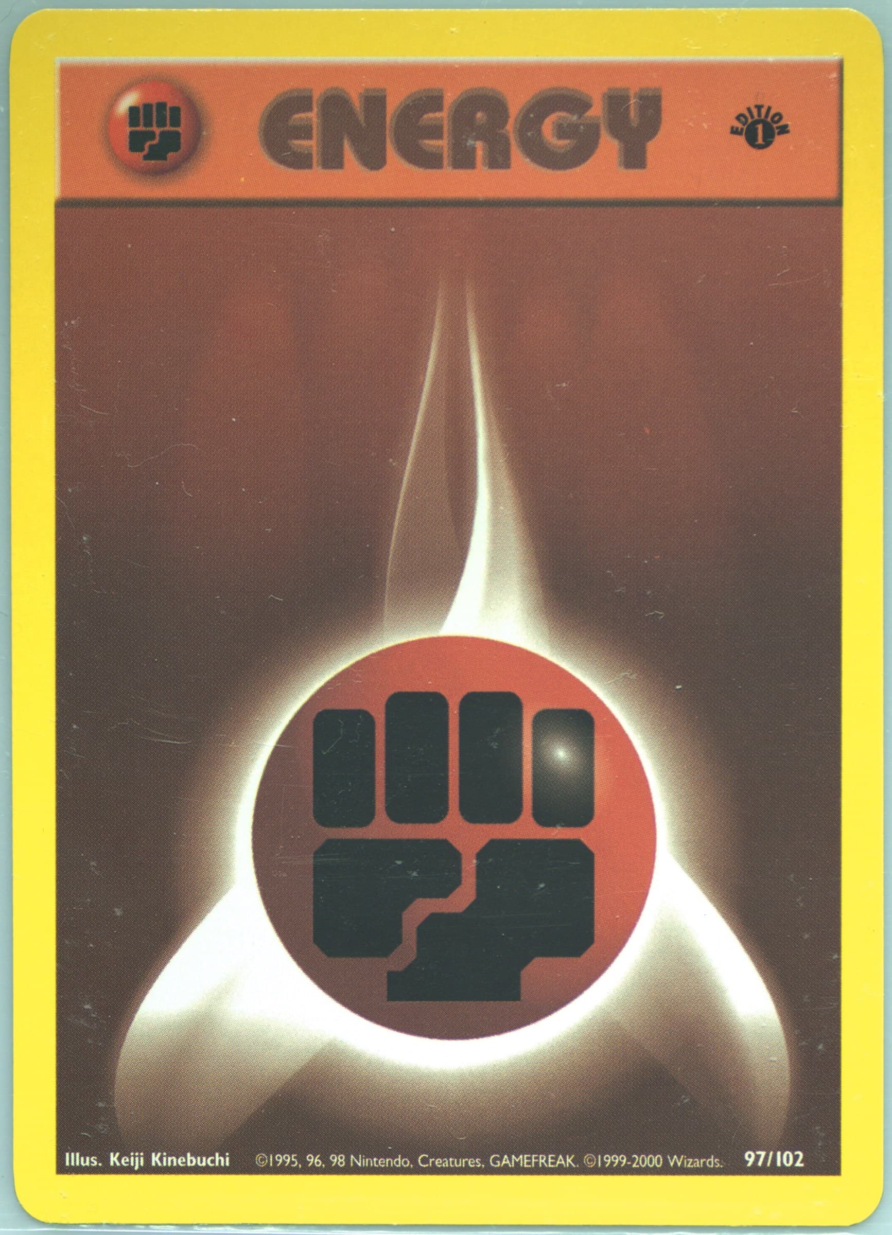 Fighting Energy 1st Edition (97) 2000 Pokemon Game