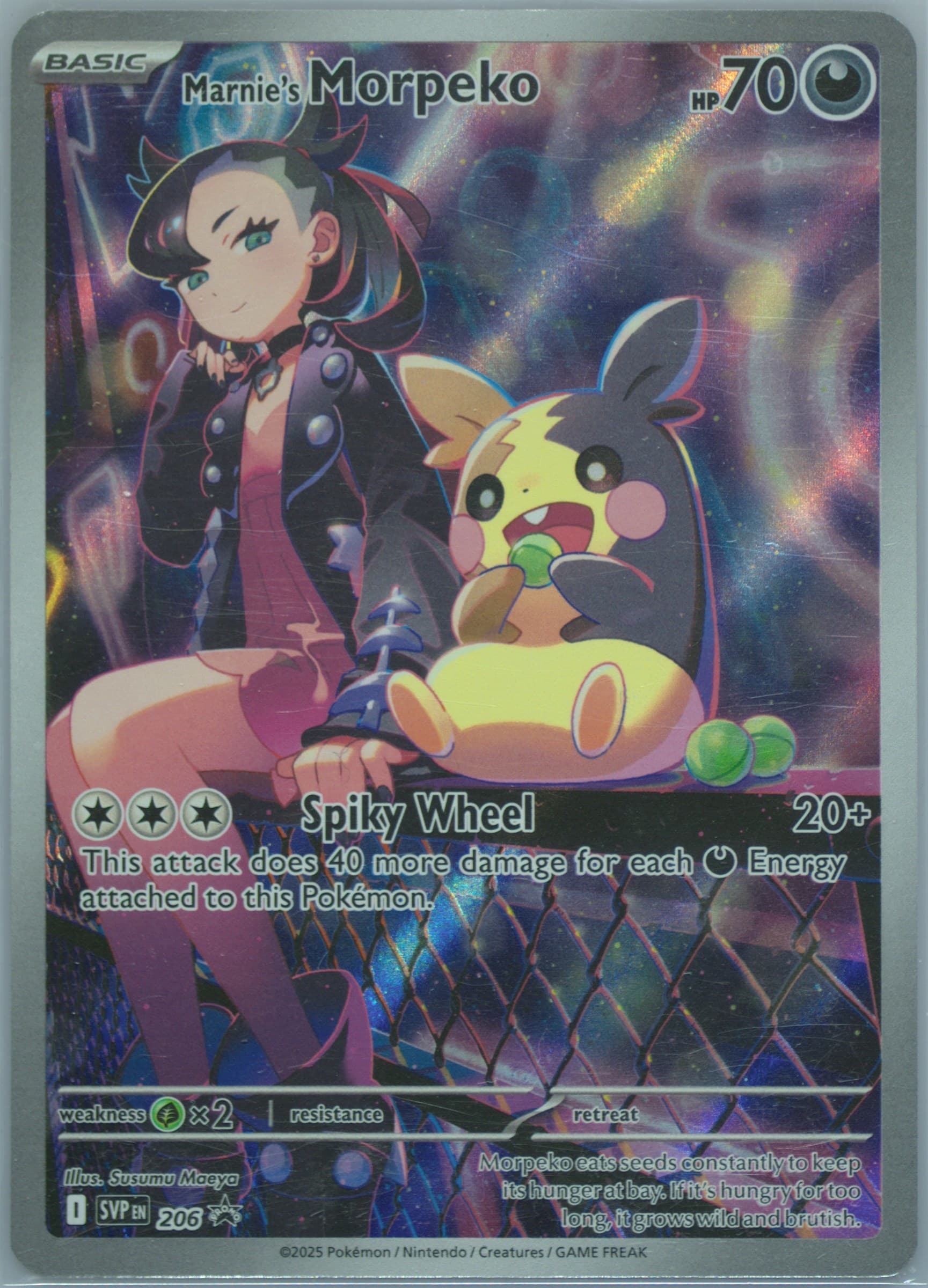 Marnie's Morpeko Marnie Rival Battle Deck (206) 2025 Pokemon Svp EN-SV Black Star Promo