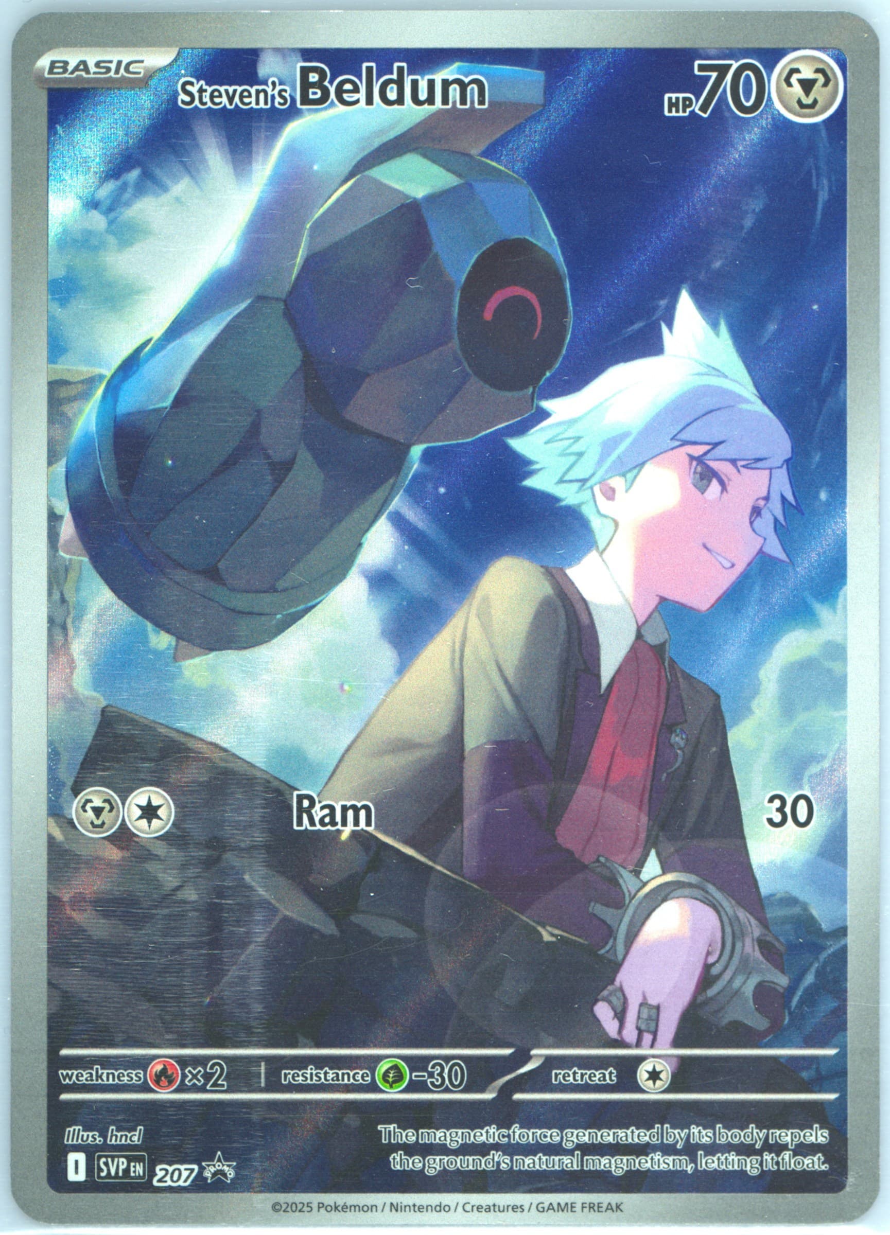Steven's Beldum Steven Rival Battle Deck (207) 2025 Pokemon Svp EN-SV Black Star Promo