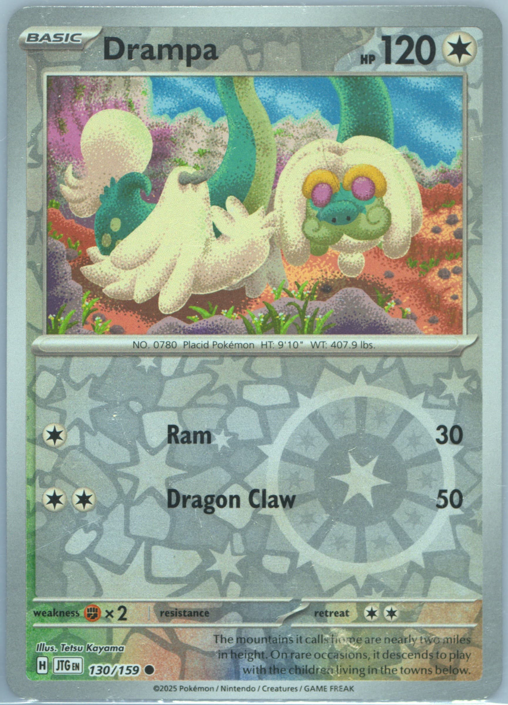 Drampa Reverse Holo (130) 2025 Pokemon Jtg EN-Journey Together