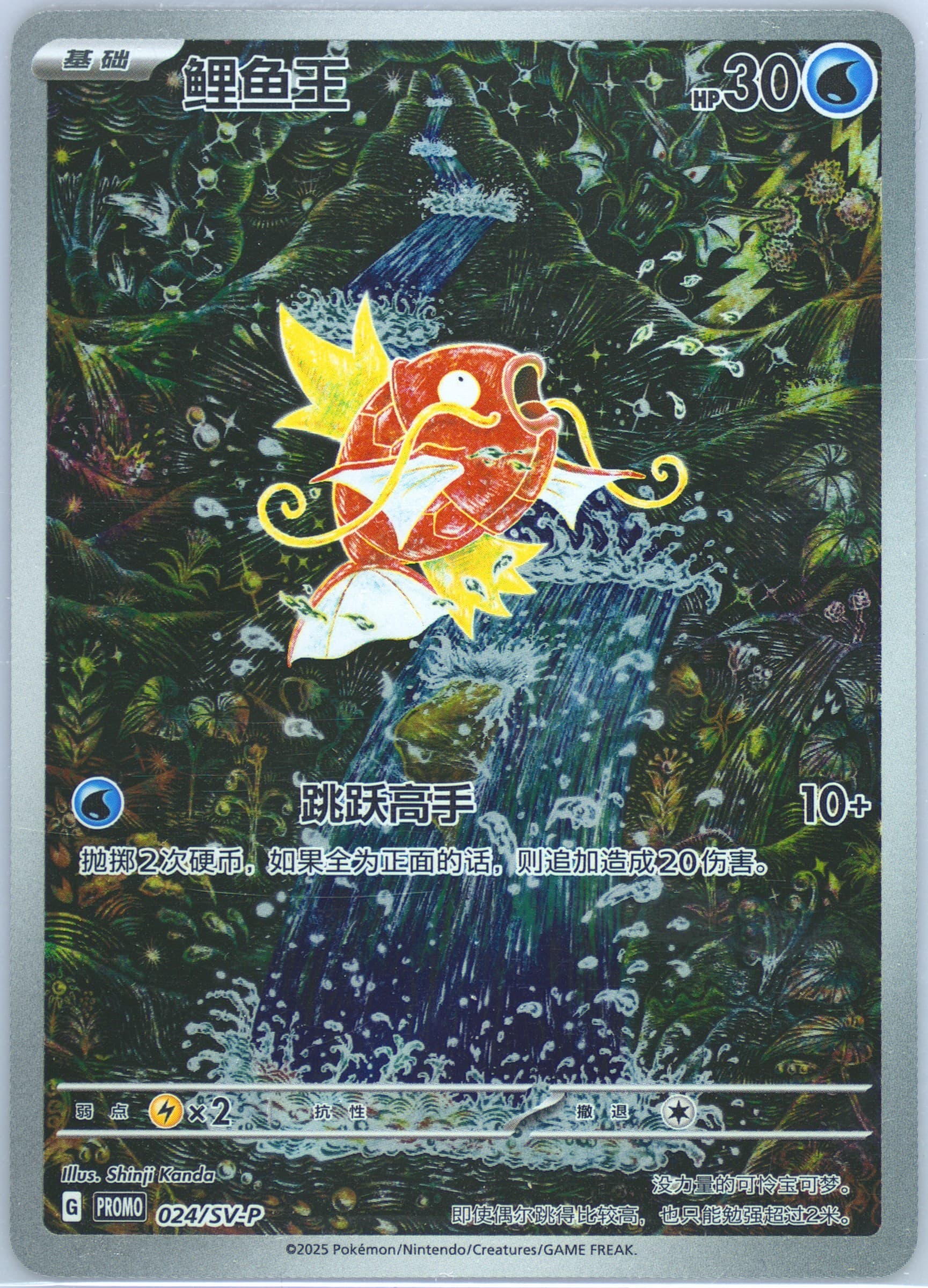 Magikarp Metal Deck Box Set (024) 2025 Pokemon Simplified Chinese SV-P Promo