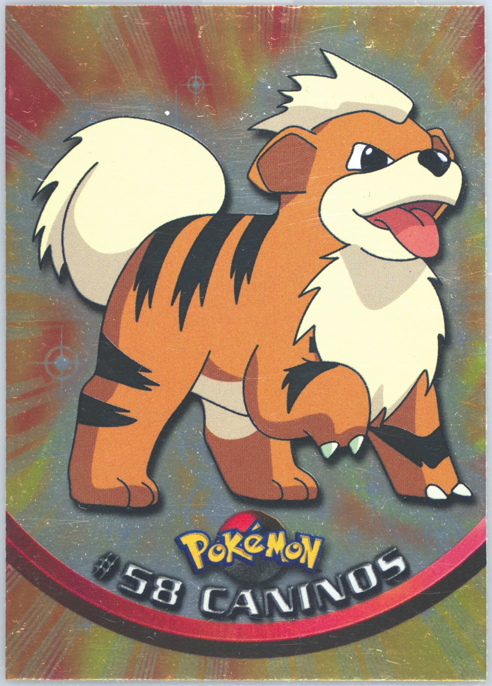 Caninos Foil-French (58) 1999 Topps Pokemon TV