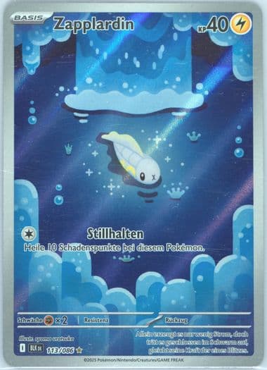 Tynamo Illustration Rare (113) 2025 Pokemon German Blk de-Black Bolt