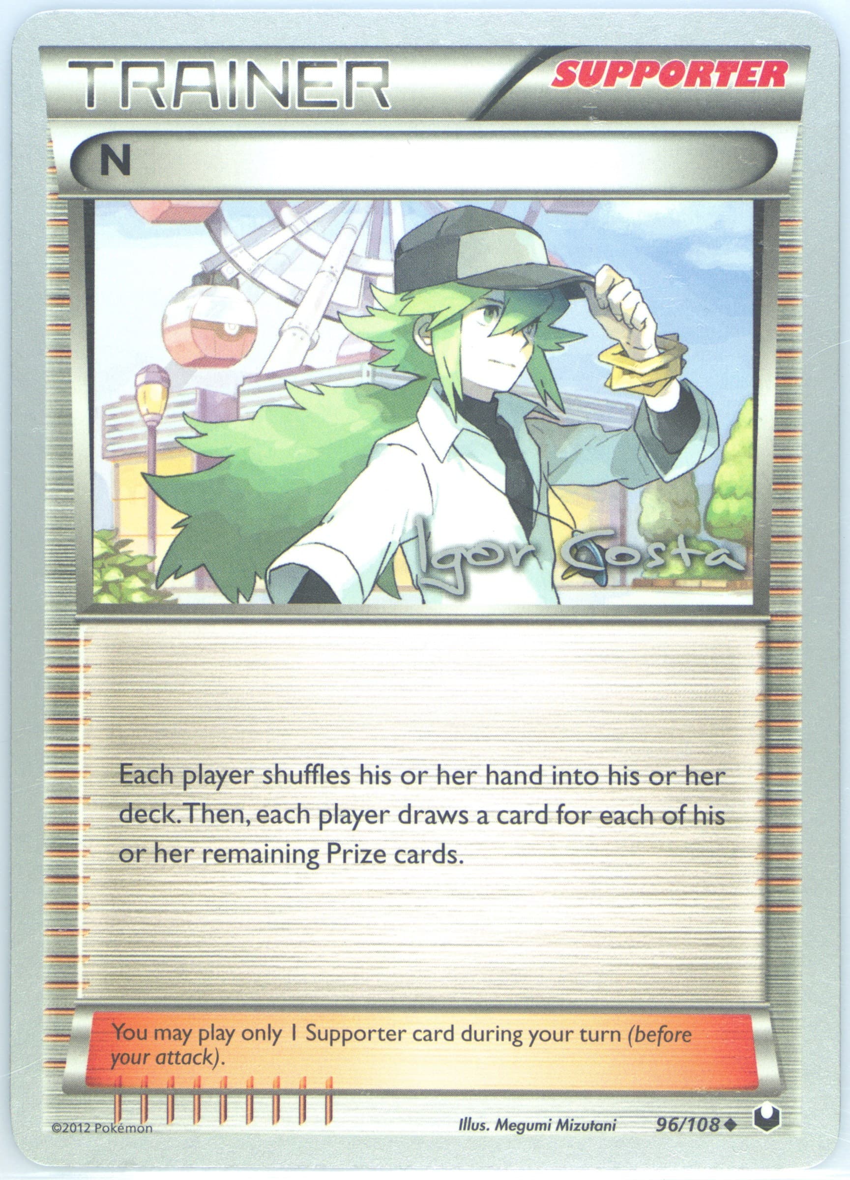 N Pesadelo Prism (96) 2012 Pokemon World Championships Promo