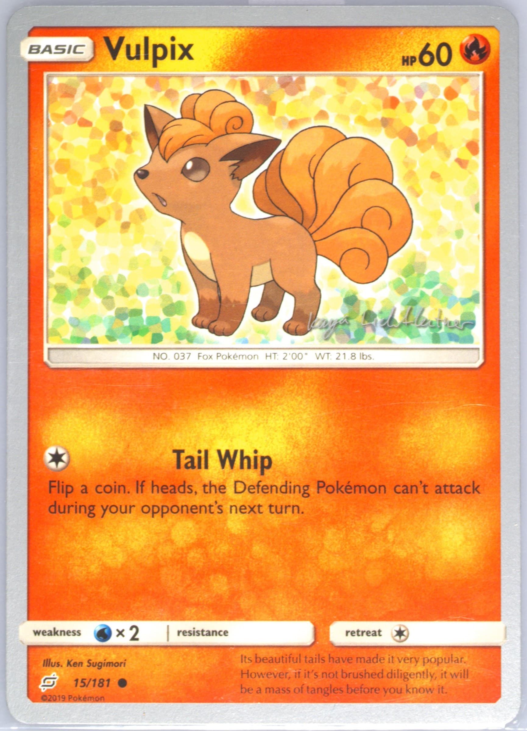 Vulpix (15) 2019 Pokemon 2019 World Championships Deck: Fire Box