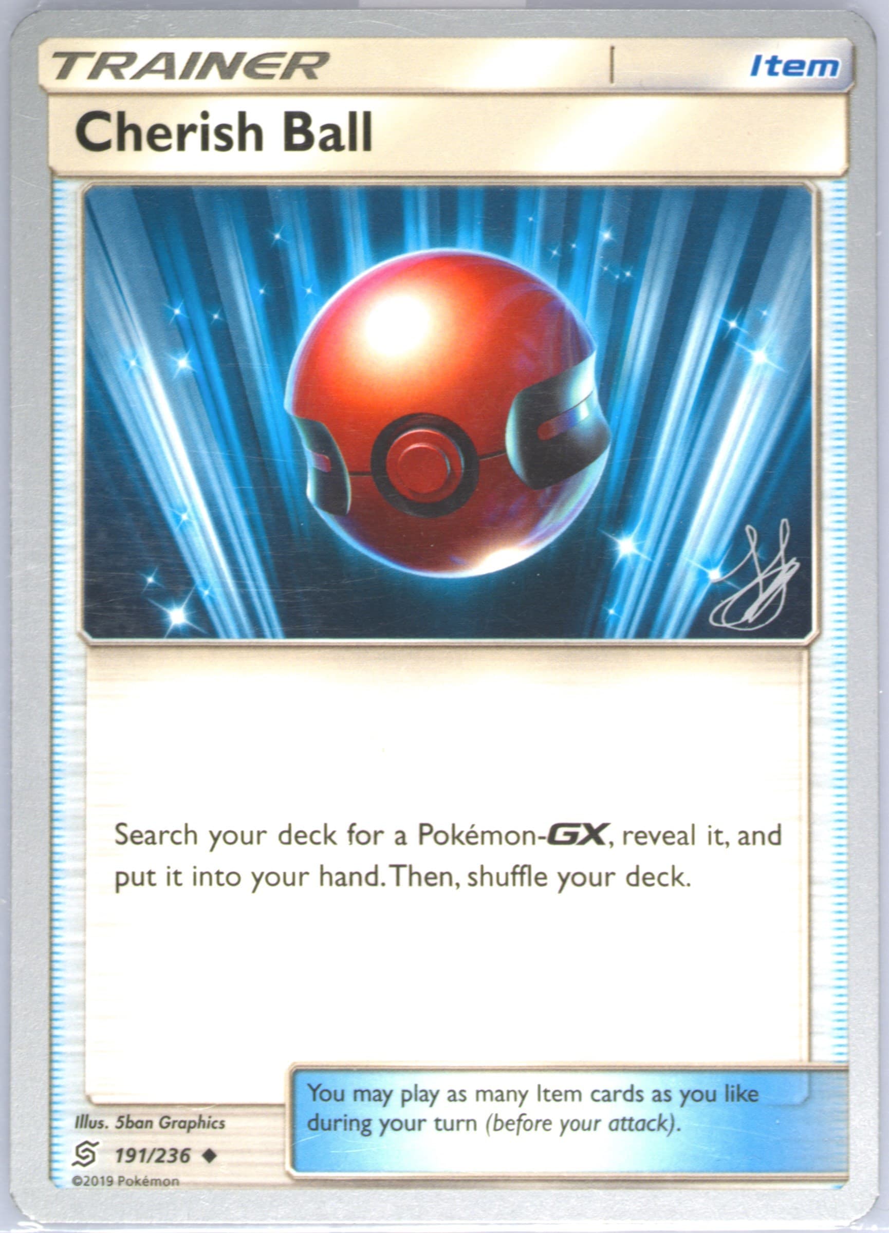 Cherish Ball (191) 2019 Pokemon 2019 World Championships Deck: Perfection