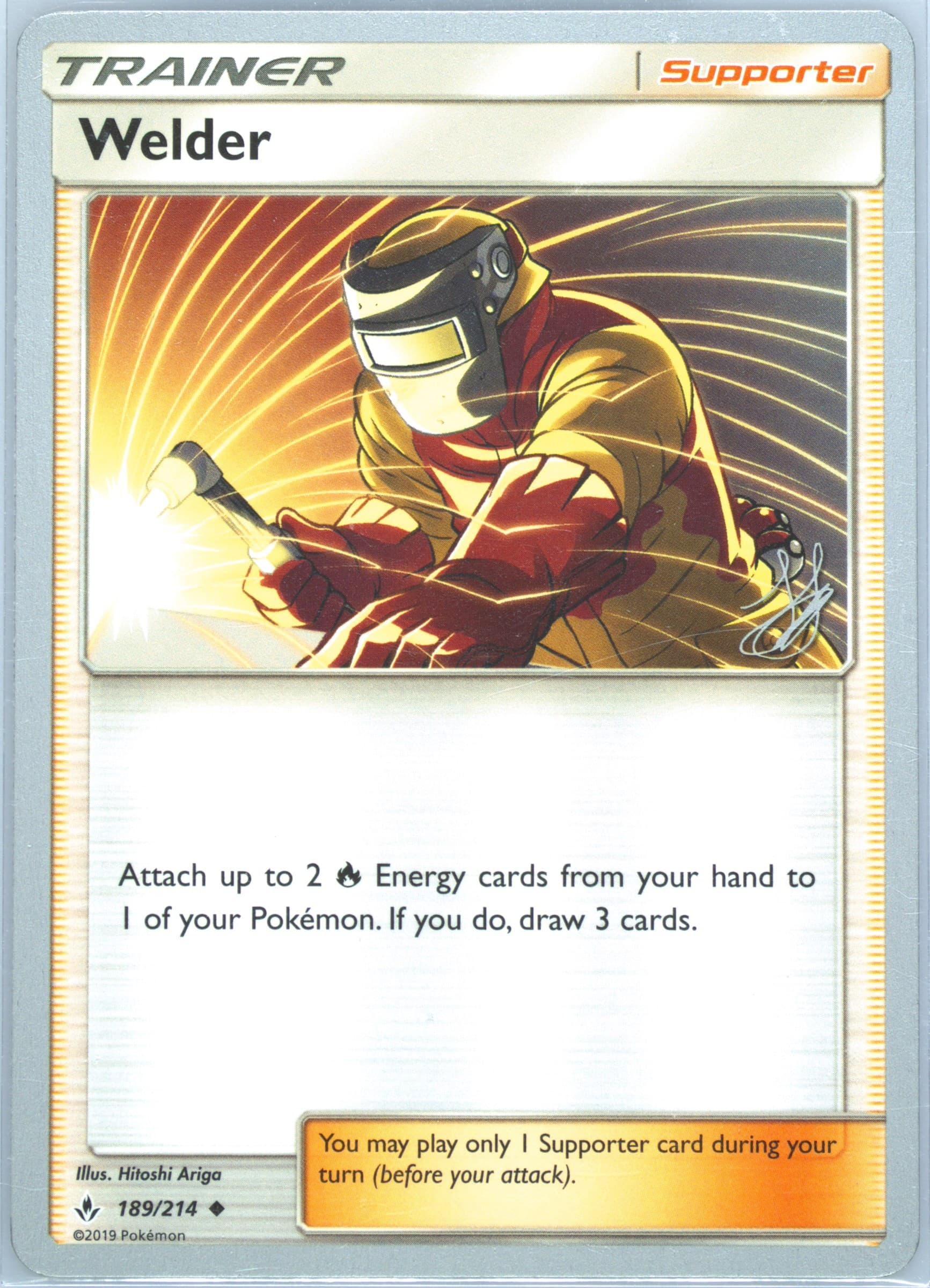 Welder (189) 2019 Pokemon 2019 World Championships Deck: Perfection