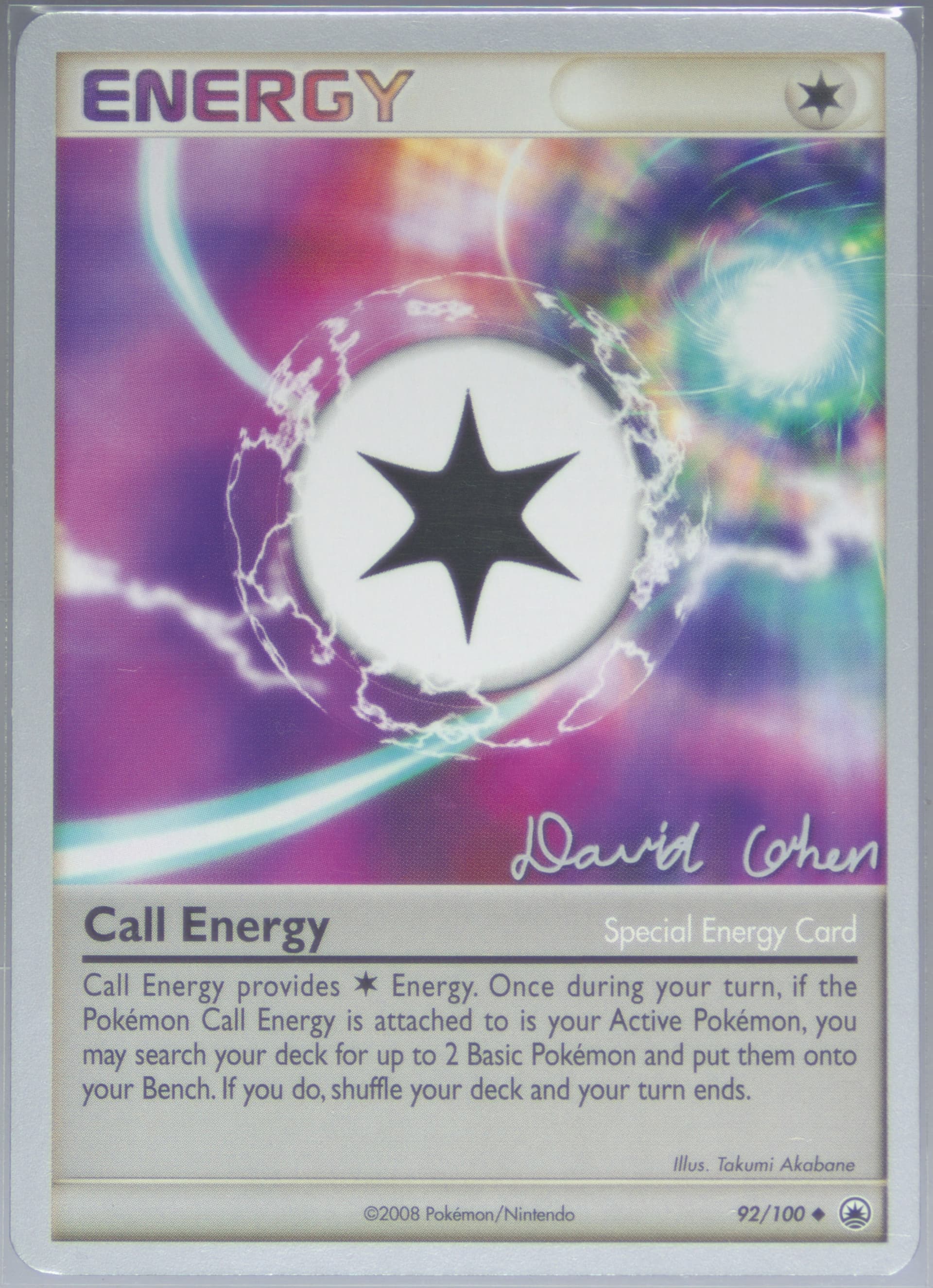 Call Energy Stallgon (92) 2009 Pokemon World Championships Promo