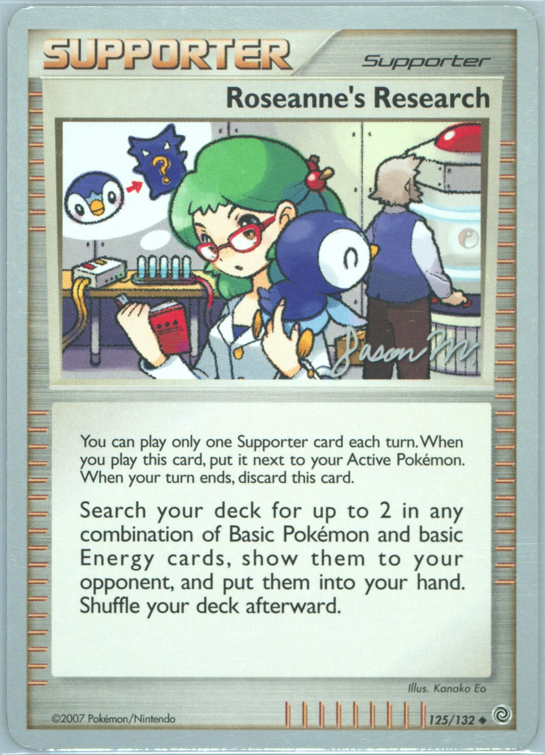 Roseanne's Research Queengar (125) 2009 Pokemon World Championships Promo