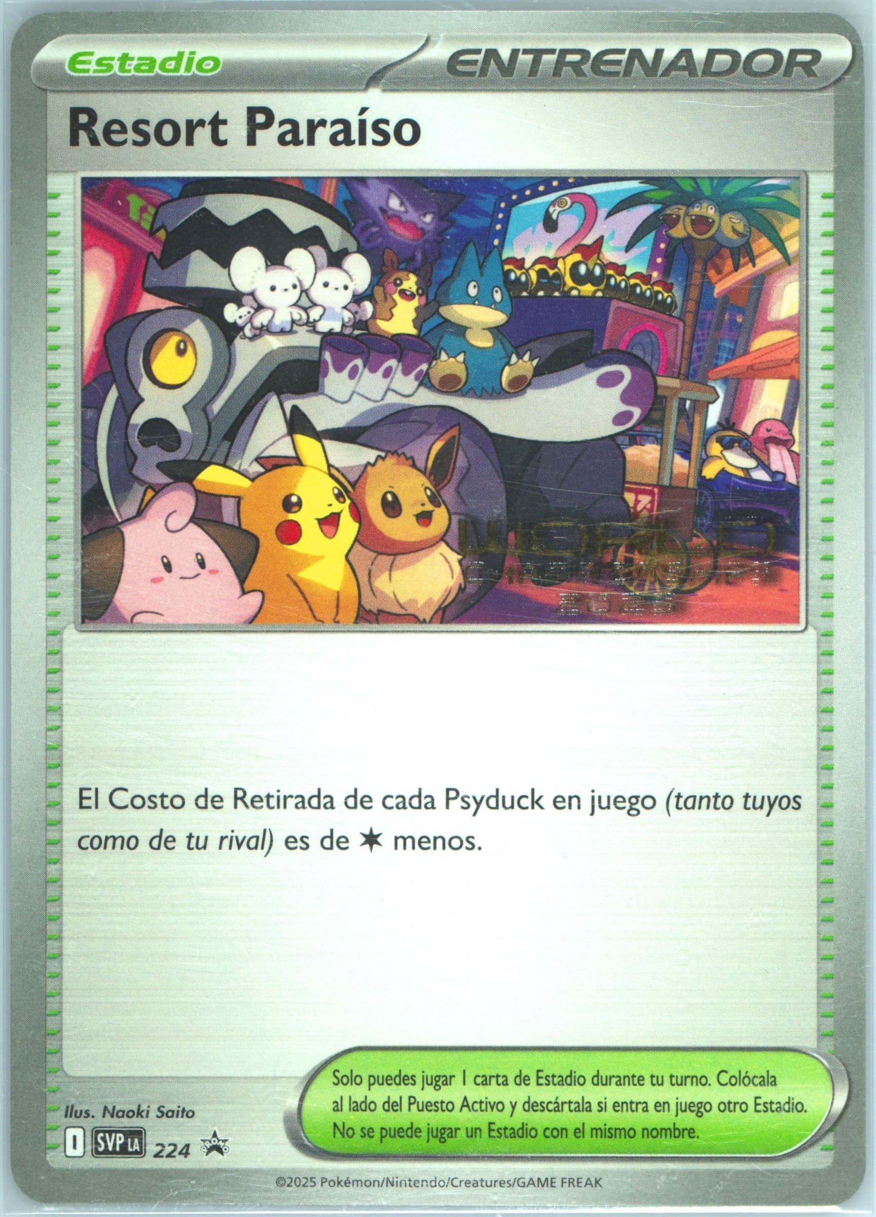 Paradise Resort World Championships 2025 (224) 2025 Pokemon Latin American Svp La-SV Black Star Promo